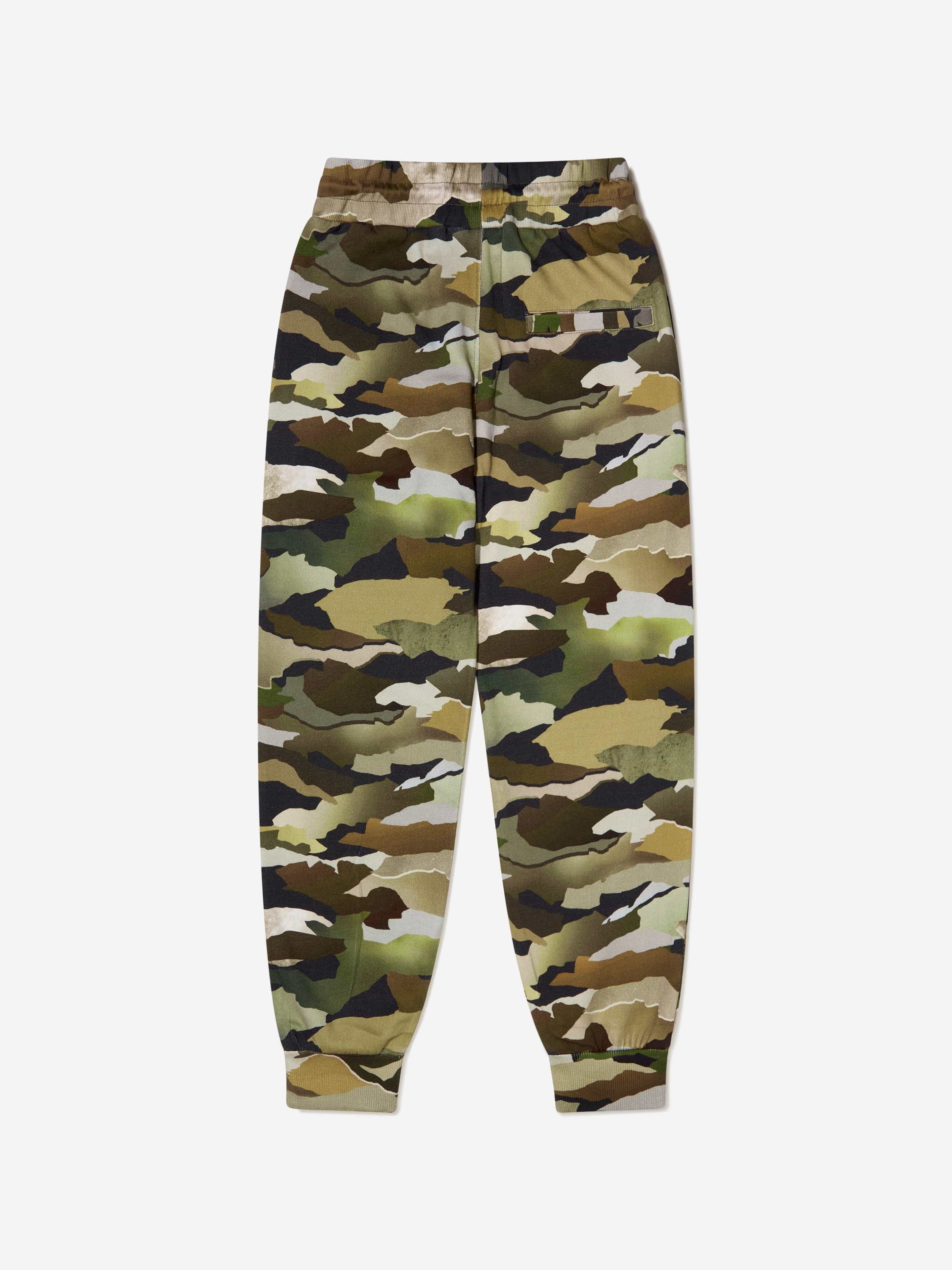 Molo Boys Organic Cotton Camouflage Joggers