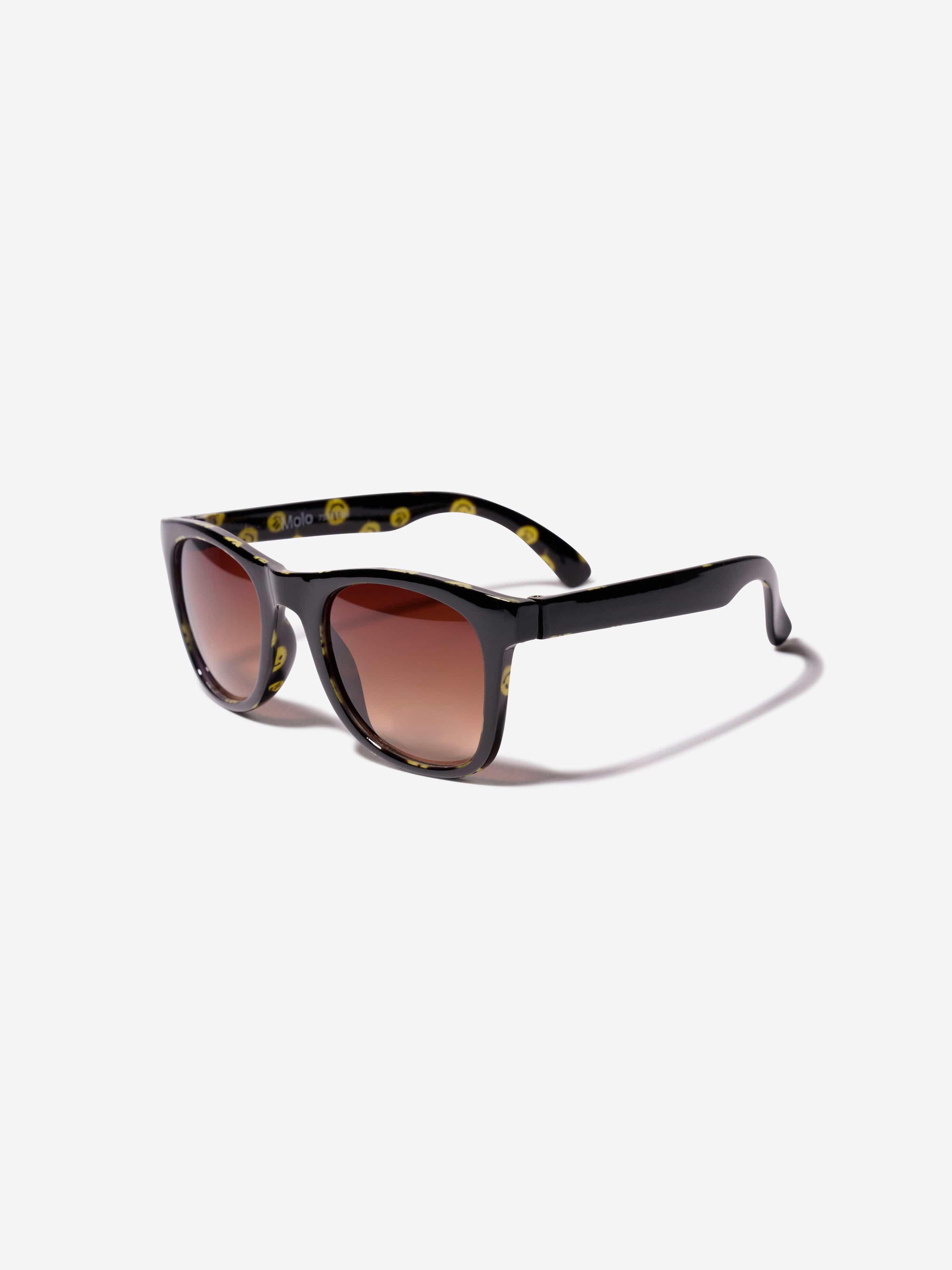 Molo Boys Smile Sunglasses In Black