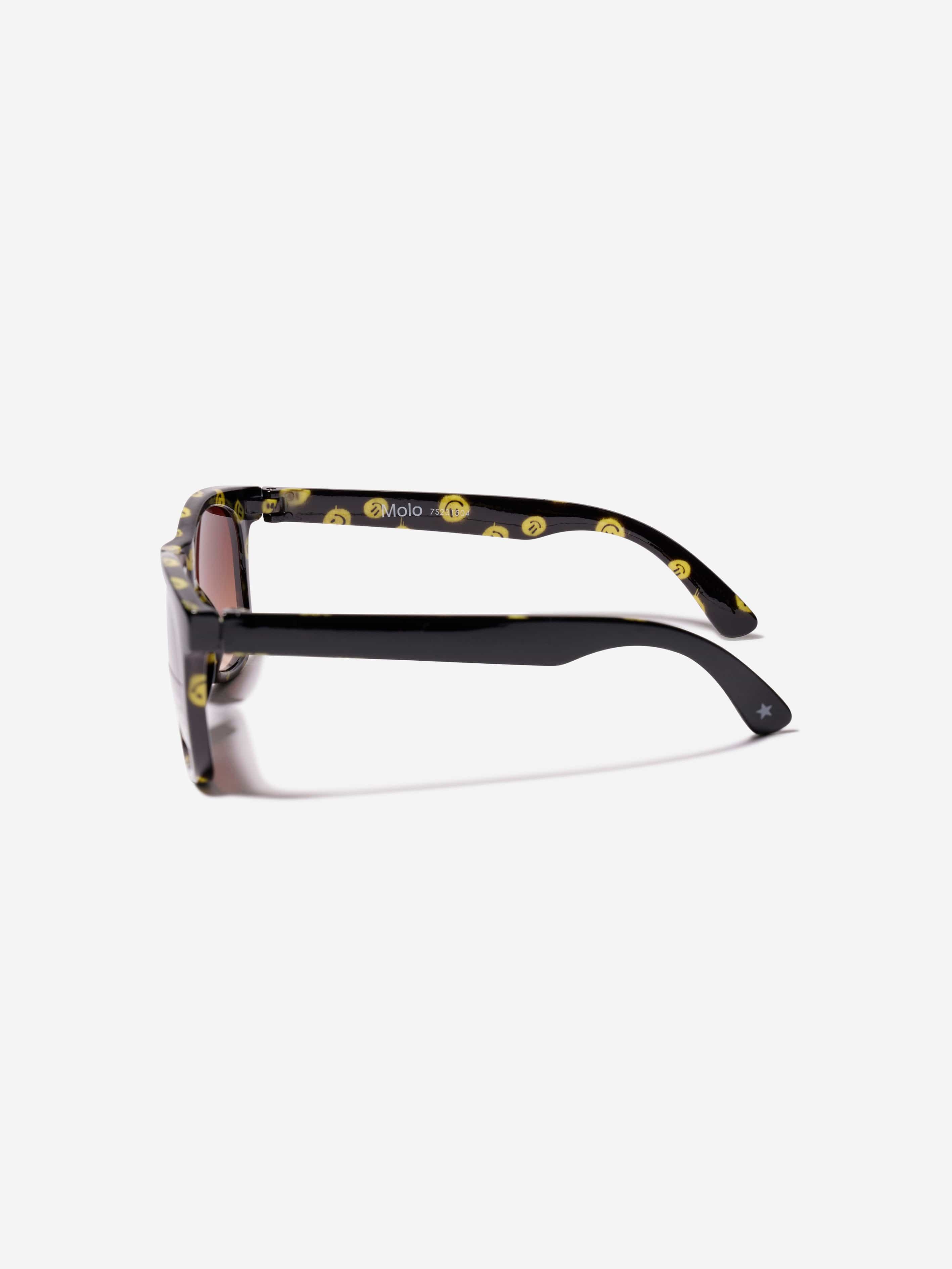 Molo Boys Smile Sunglasses In Black