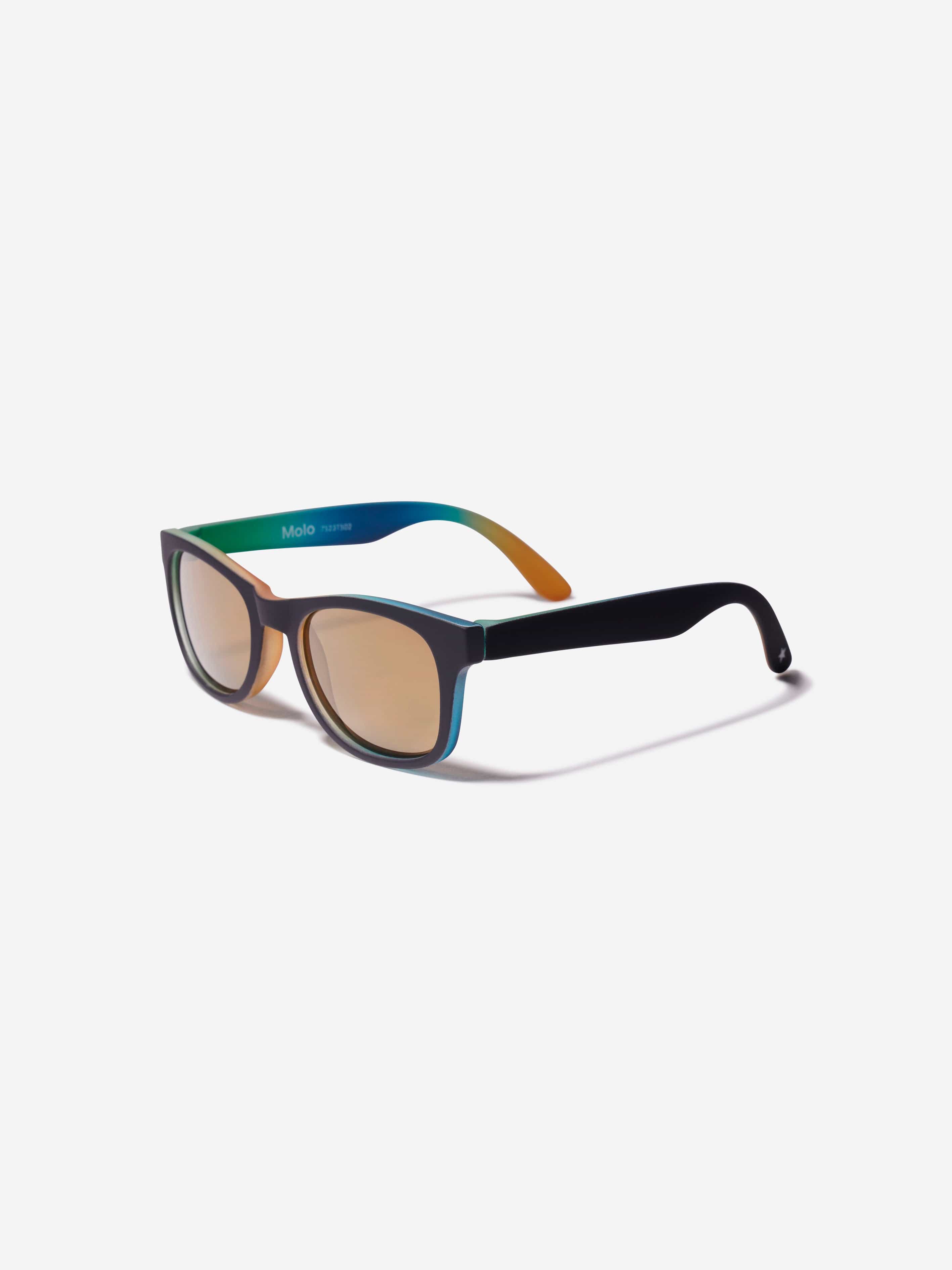 Molo Boys Star Sunglasses In Navy