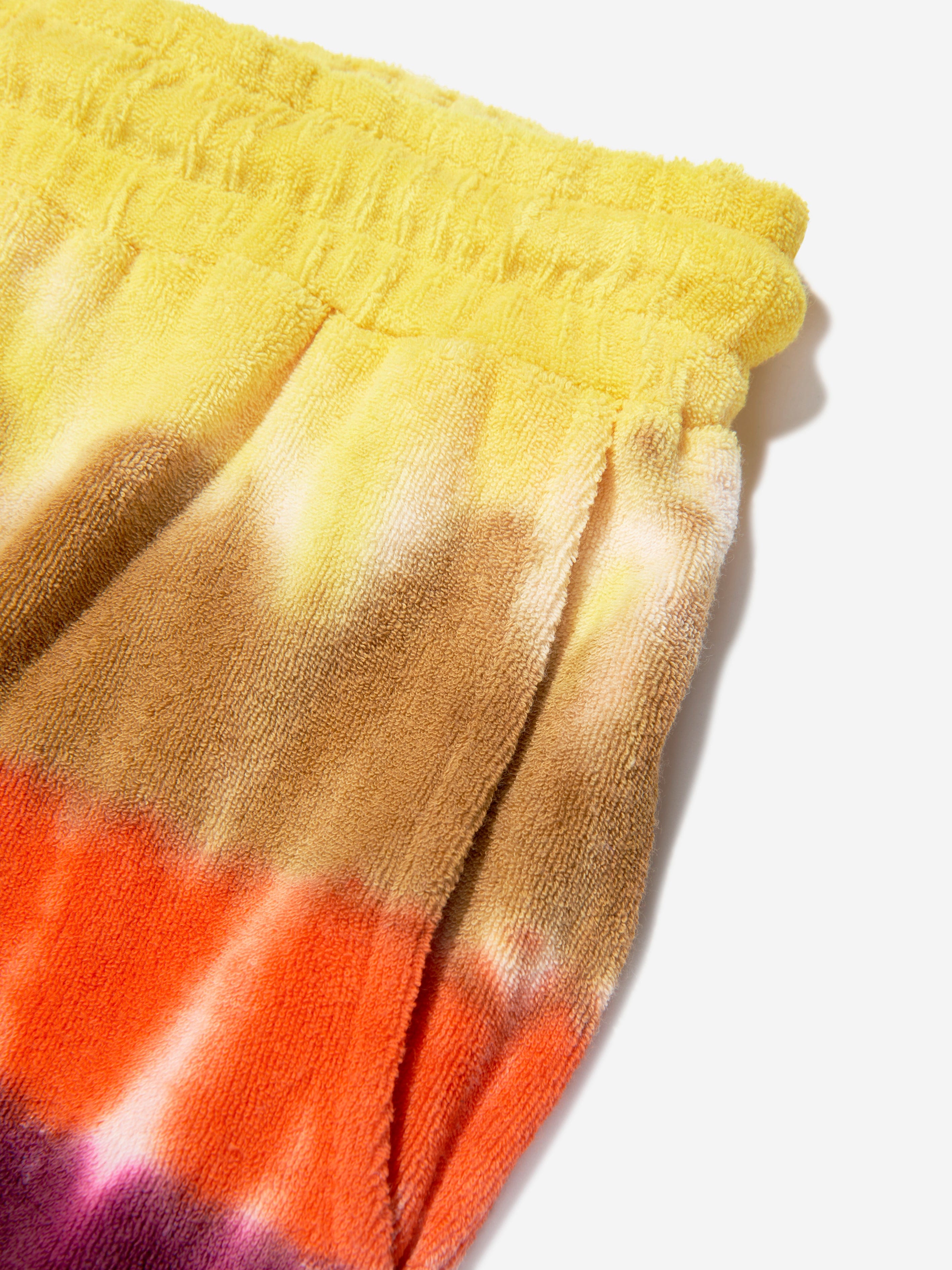 Molo Boys Tie Dye Towelling Abay Shorts In Multicolour