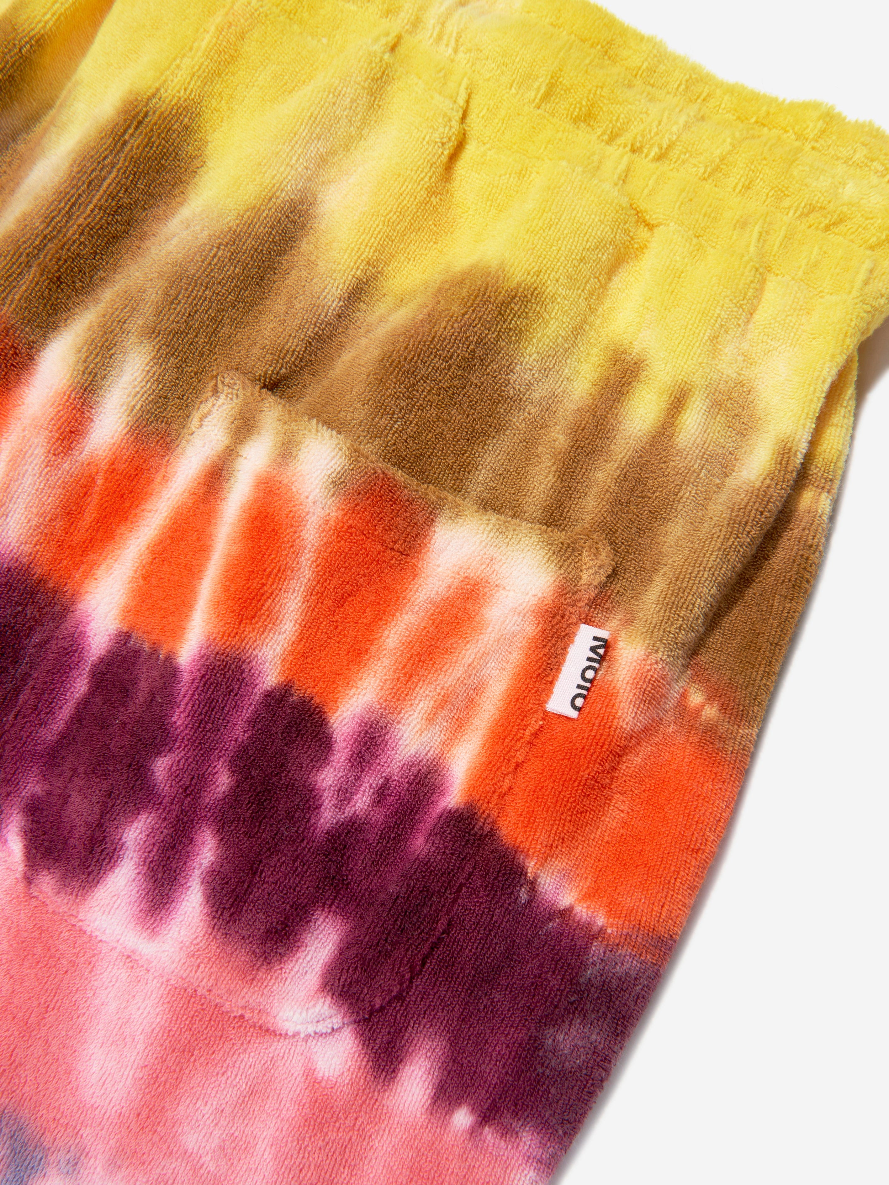 Molo Boys Tie Dye Towelling Abay Shorts In Multicolour