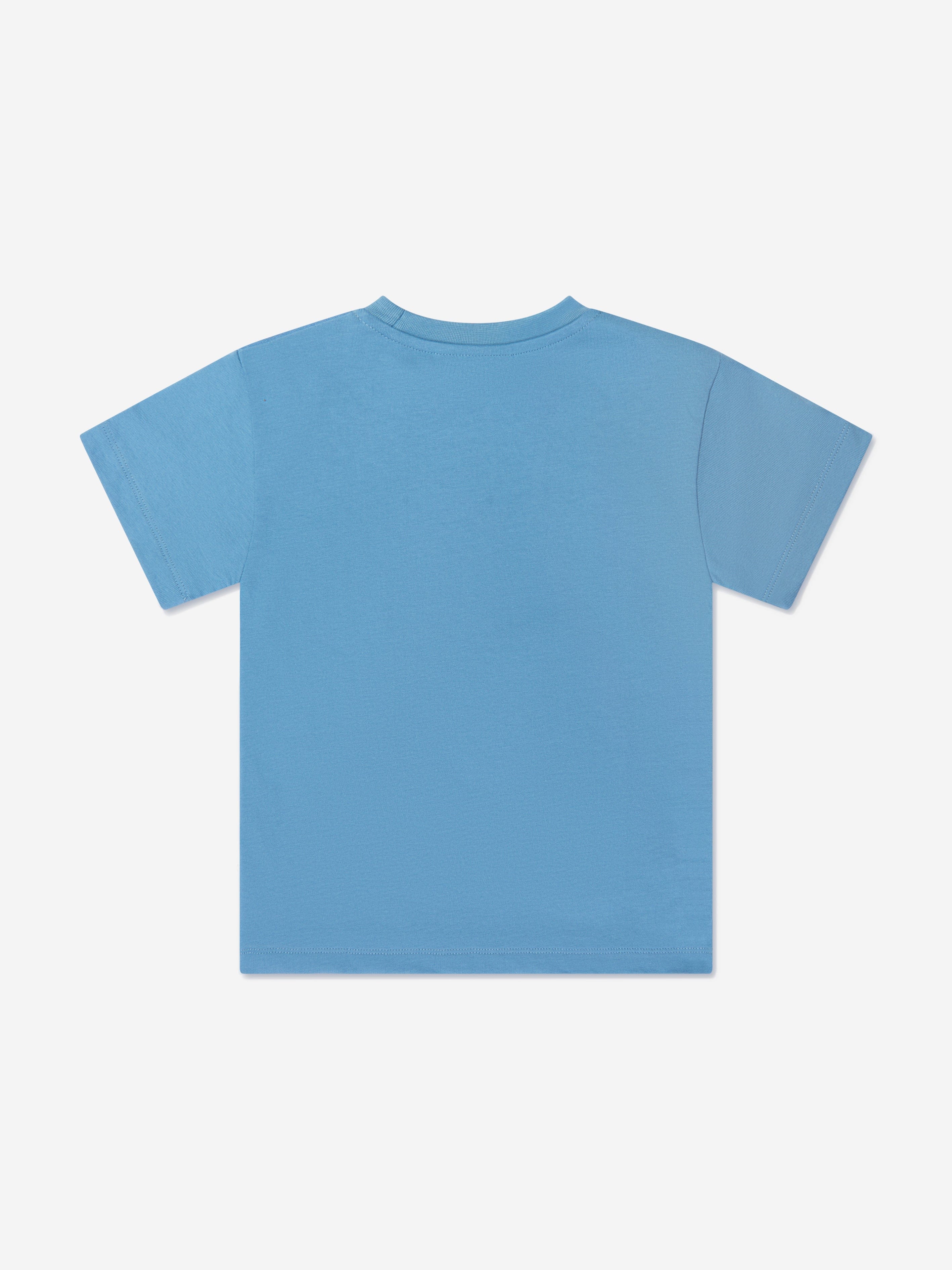 Molo Boys Organic Cotton Rasmus T-Shirt In Blue