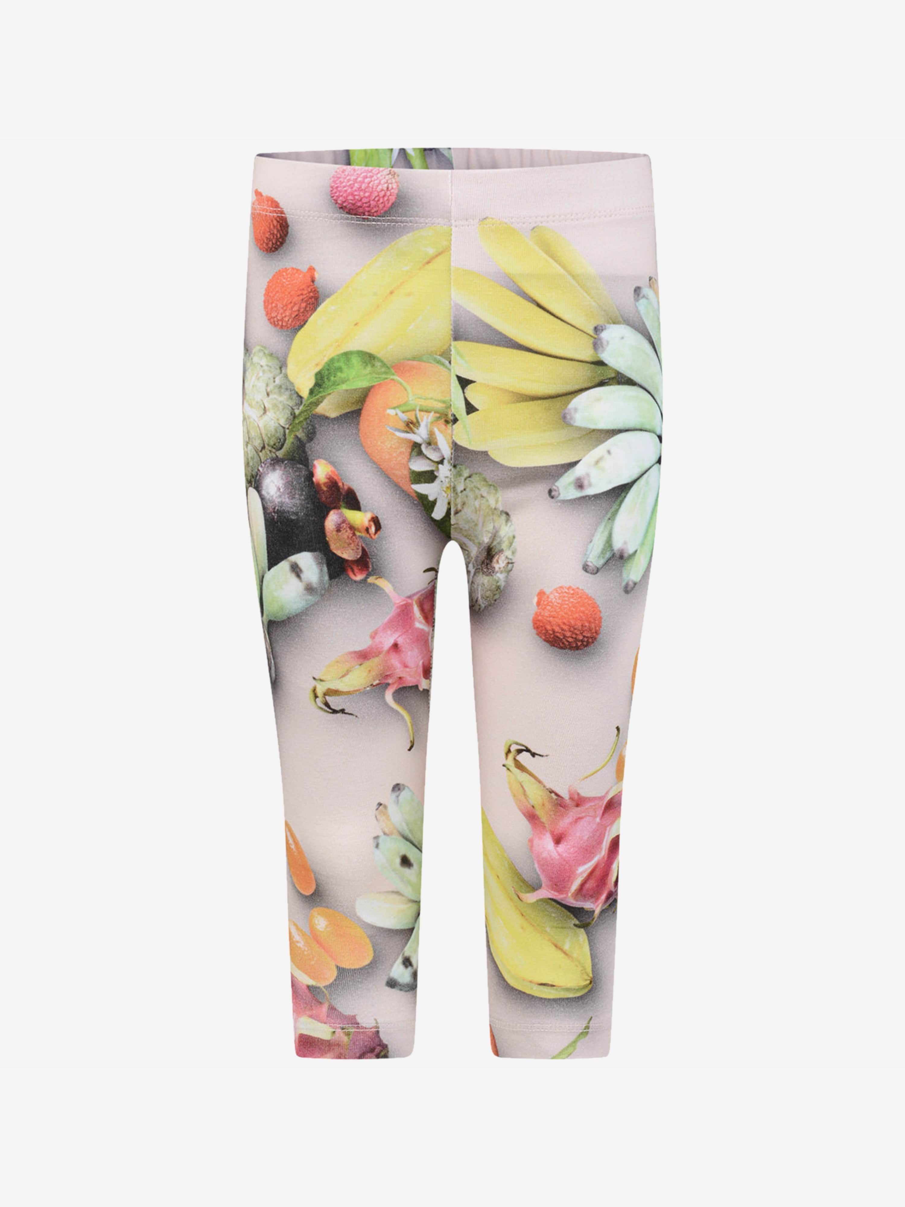 Molo Baby Girls Leggings - Organic Cotton Fruit Leggings