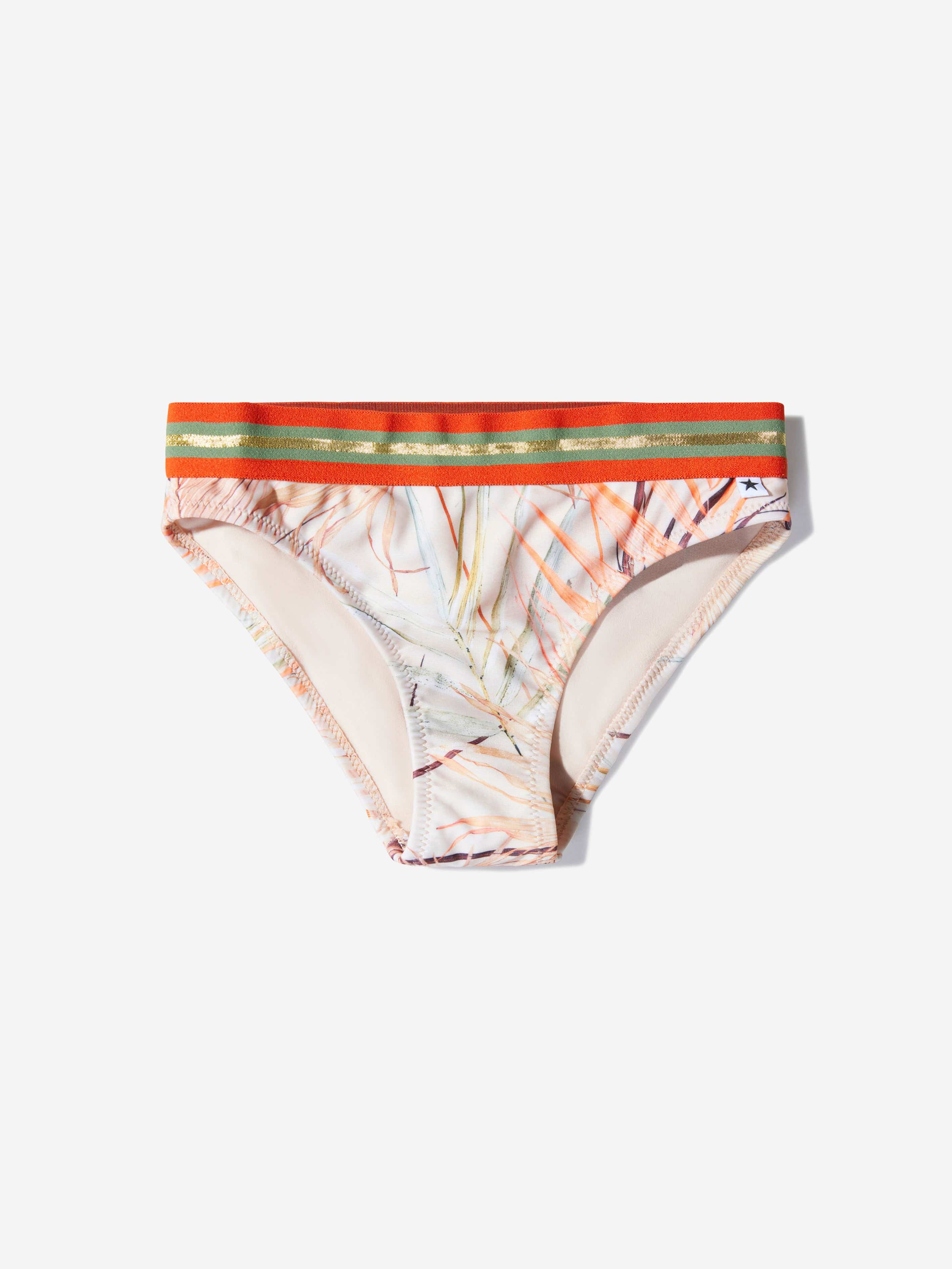 Molo Girls Recycled Polyester Palm Leaves Bikini