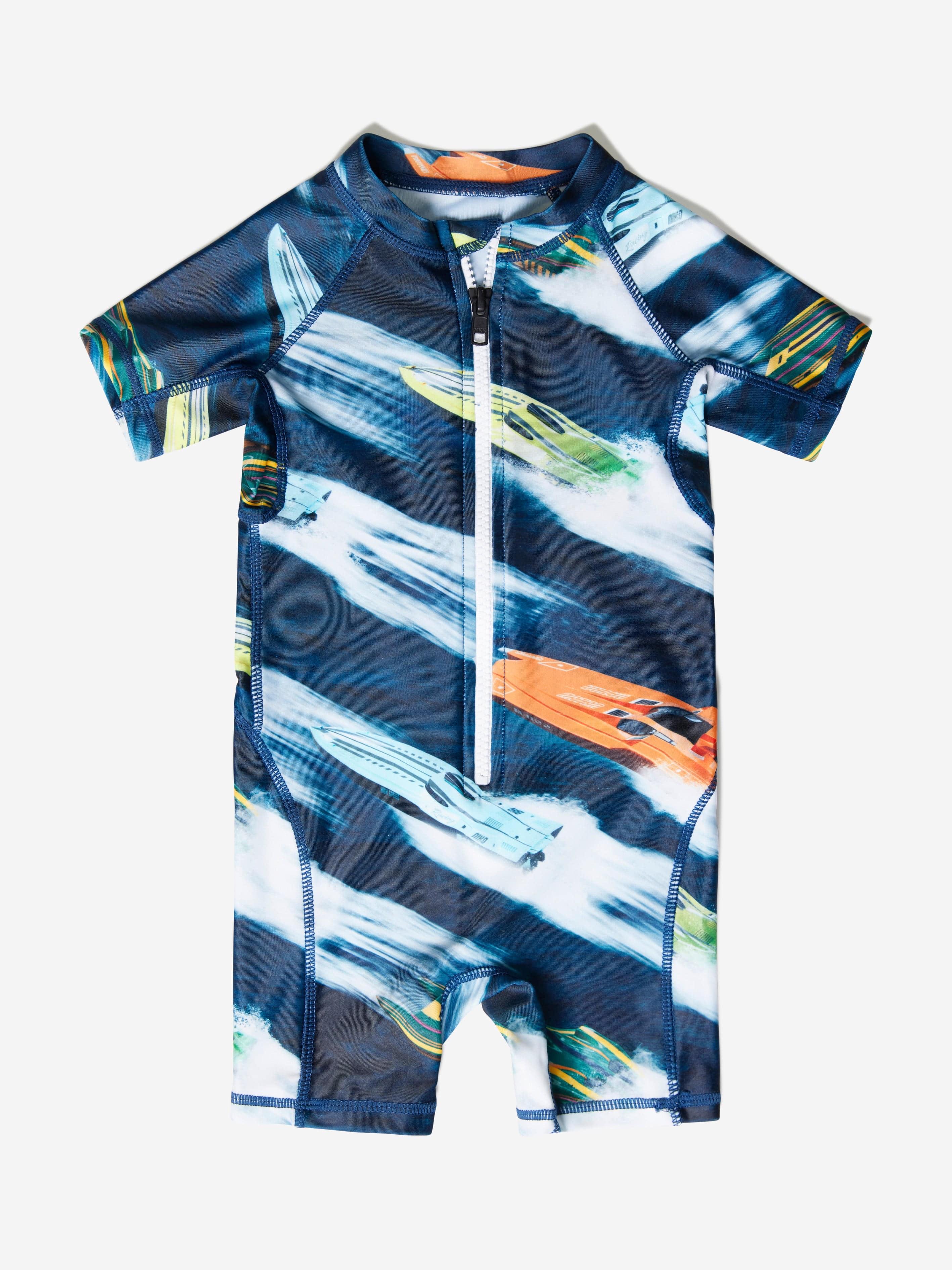 Molo Baby Boys Super Boats Protective Swimsuit