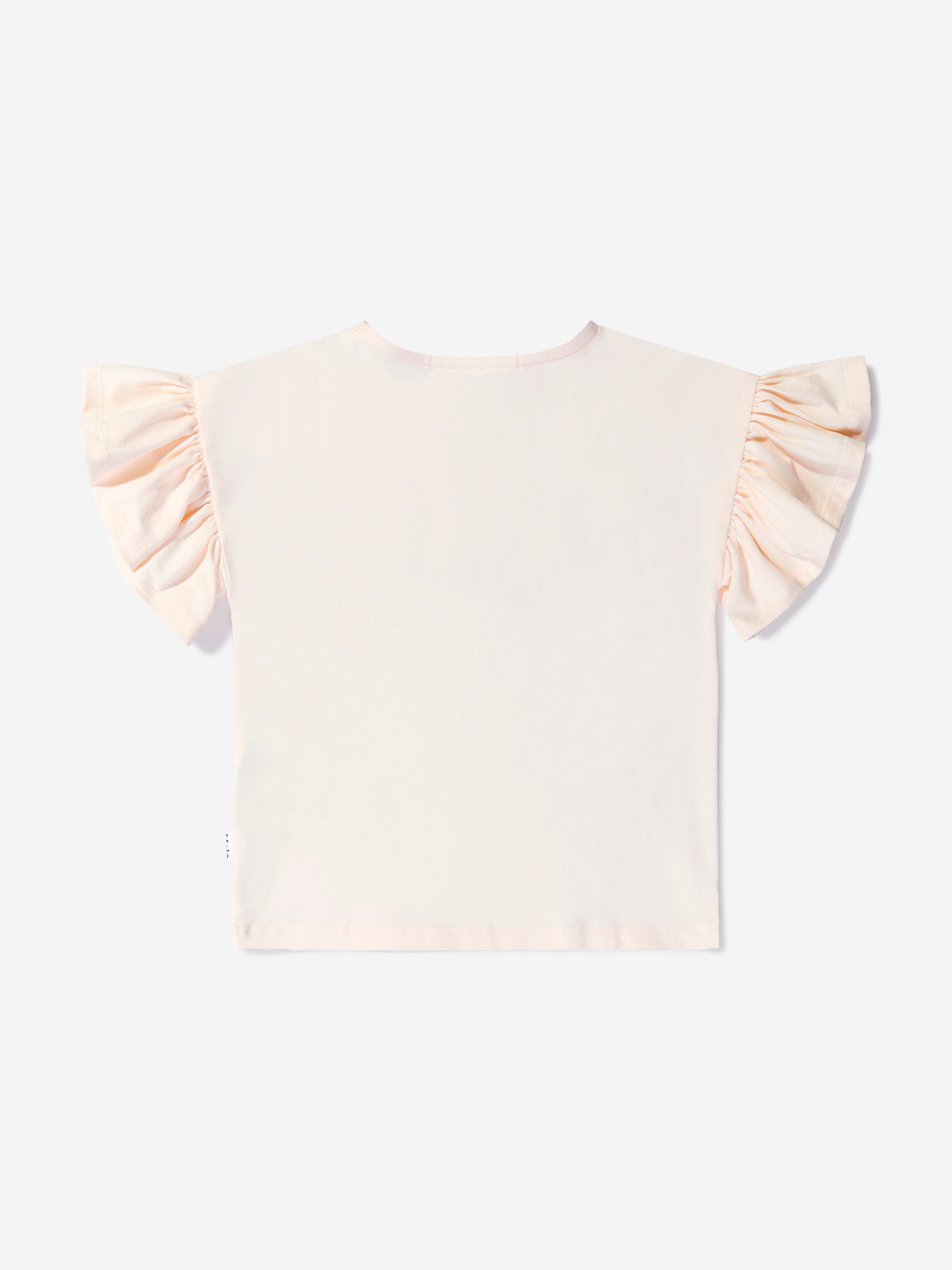 Molo Girls Organic Cotton Exotic Butterfly T-Shirt