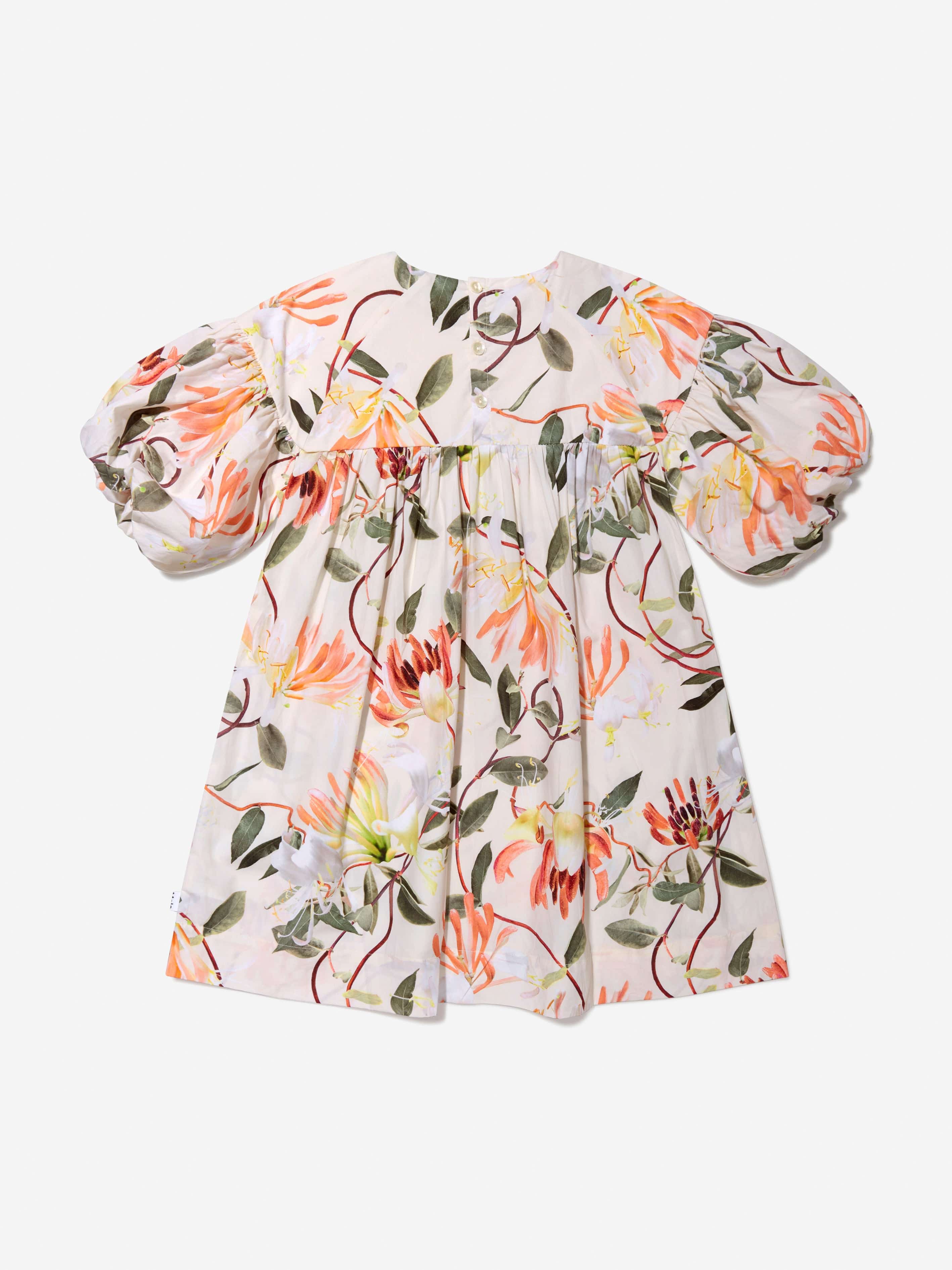 Molo Girls Organic Cotton Honeysuckle Dress