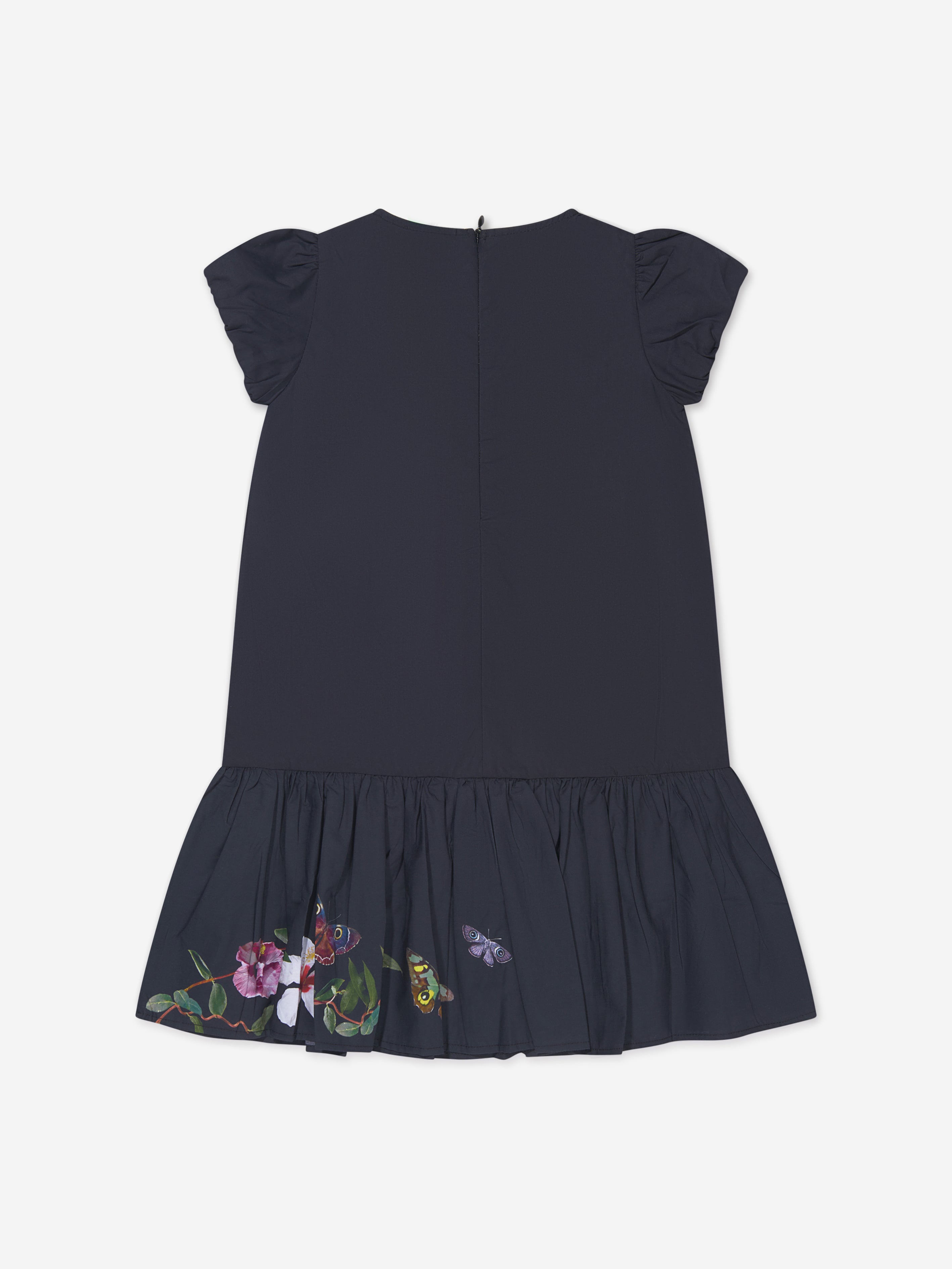 Molo Girls Organic Cotton Moonlight Birds Dress