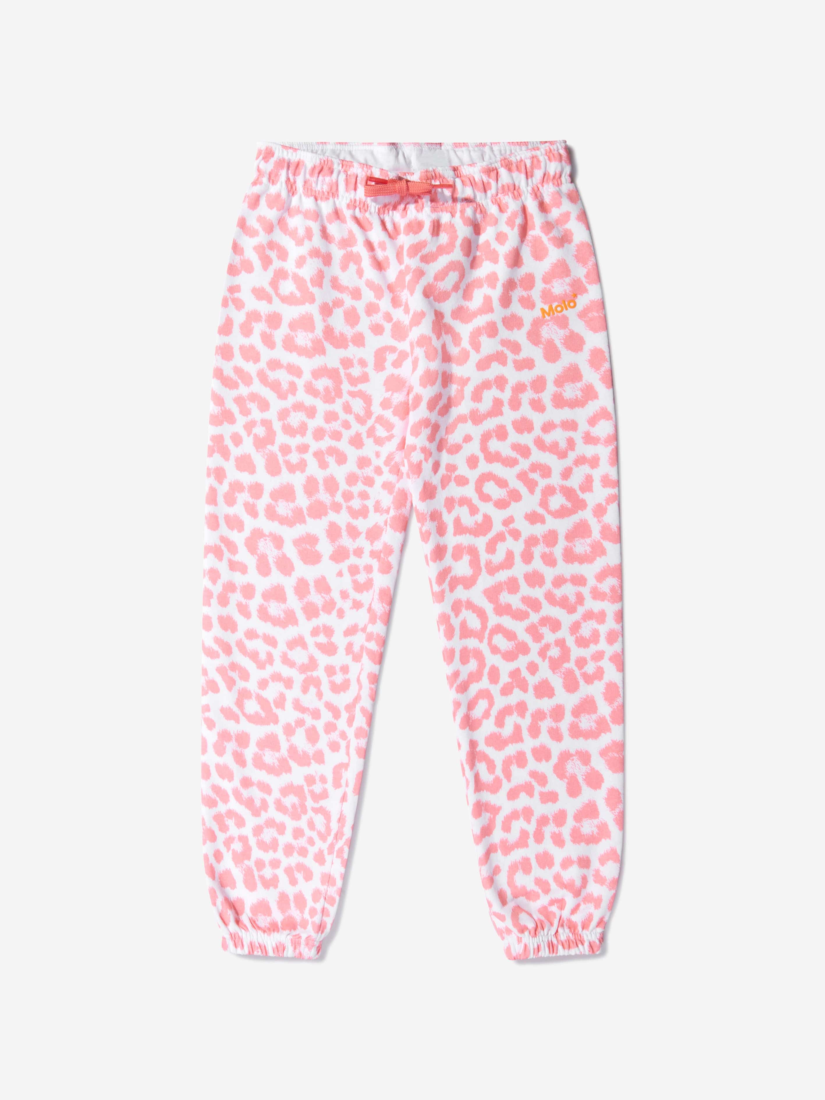 Molo Girls Organic Cotton Faded Jaguar Joggers