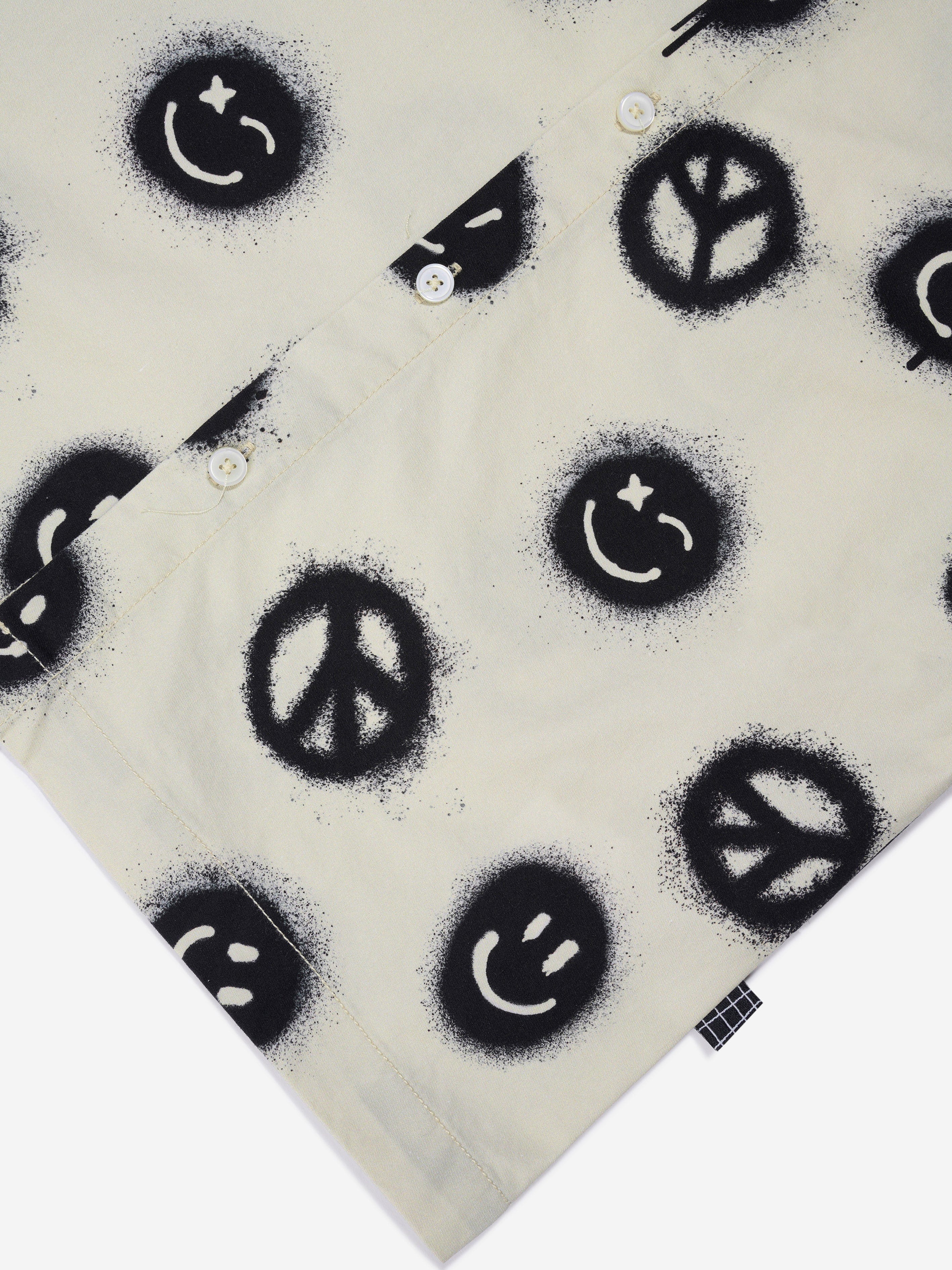 Molo Boys Richie Peace Shirt In White