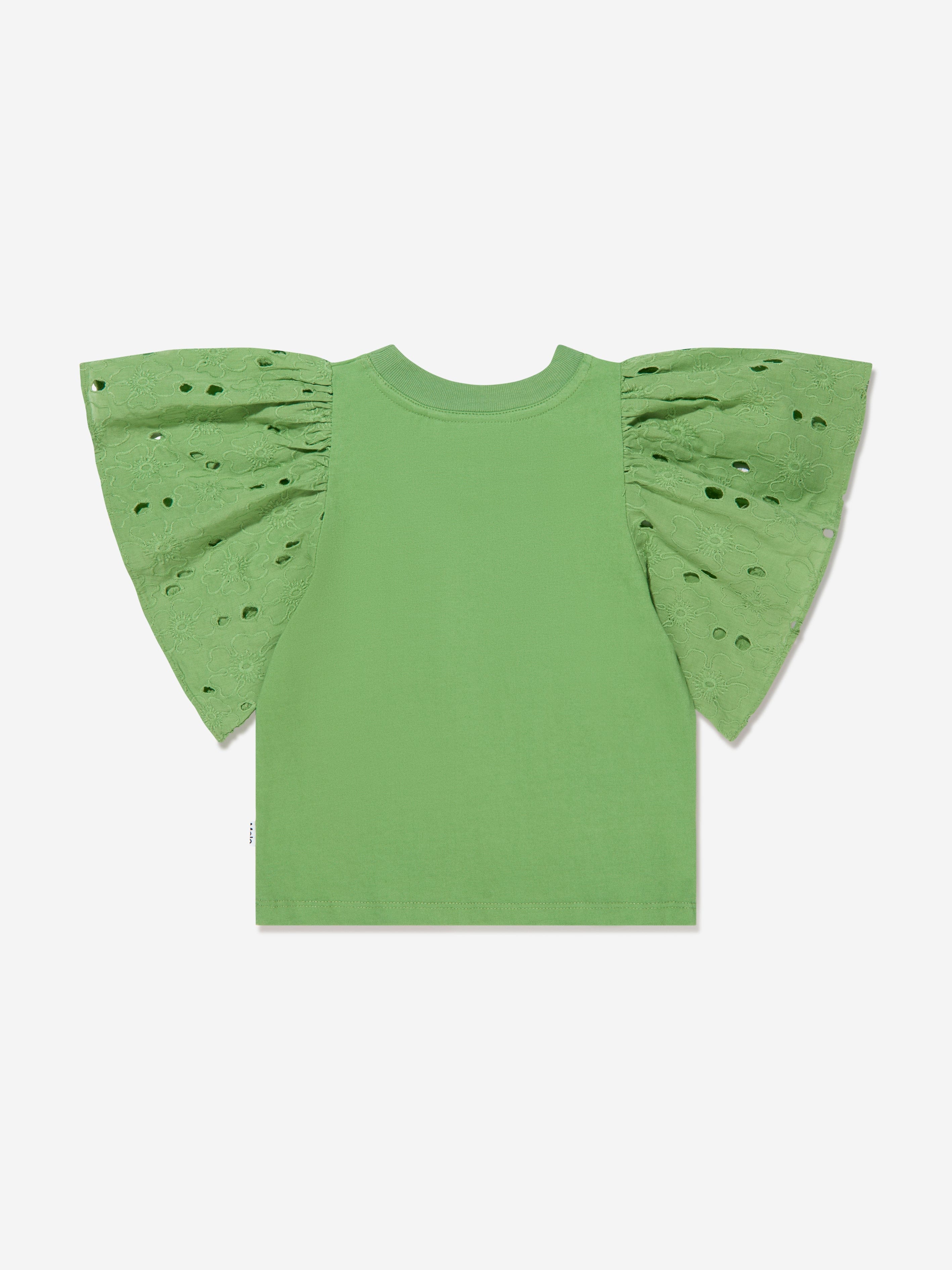 Molo Girls Ritza T-Shirt In Green