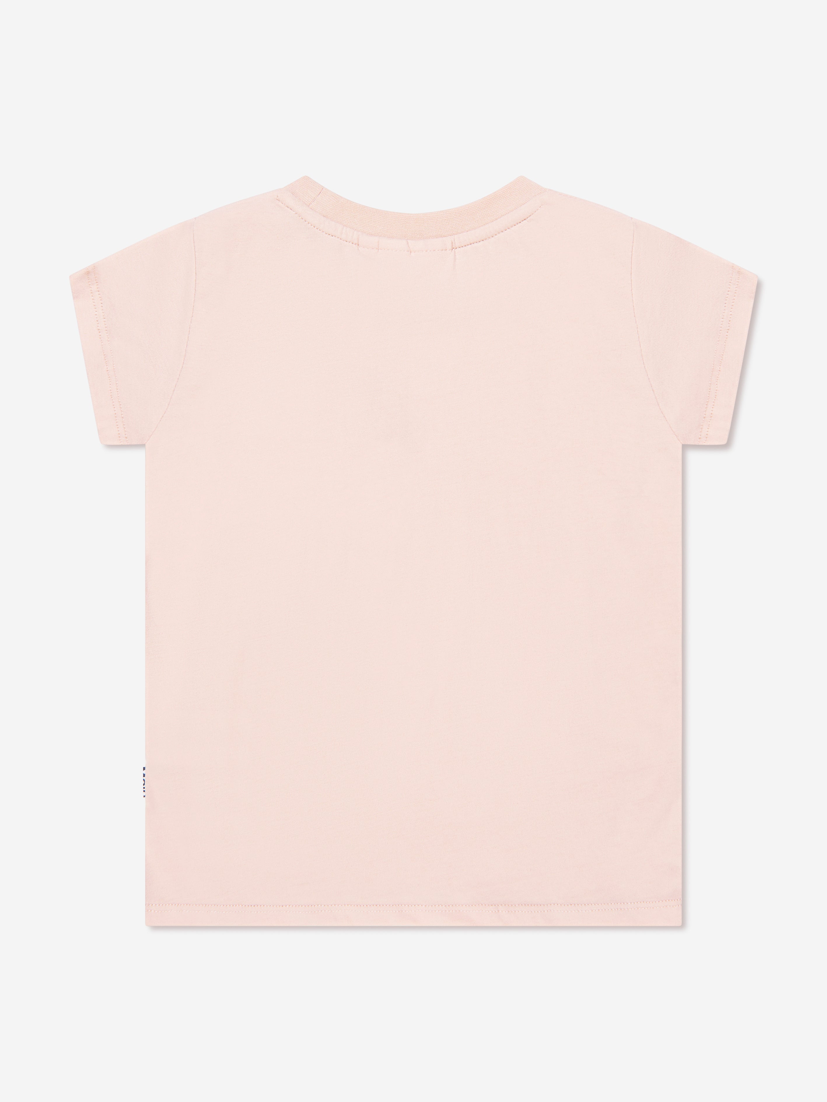 Molo Girls Organic Cotton Ranva T-Shirt In Pink