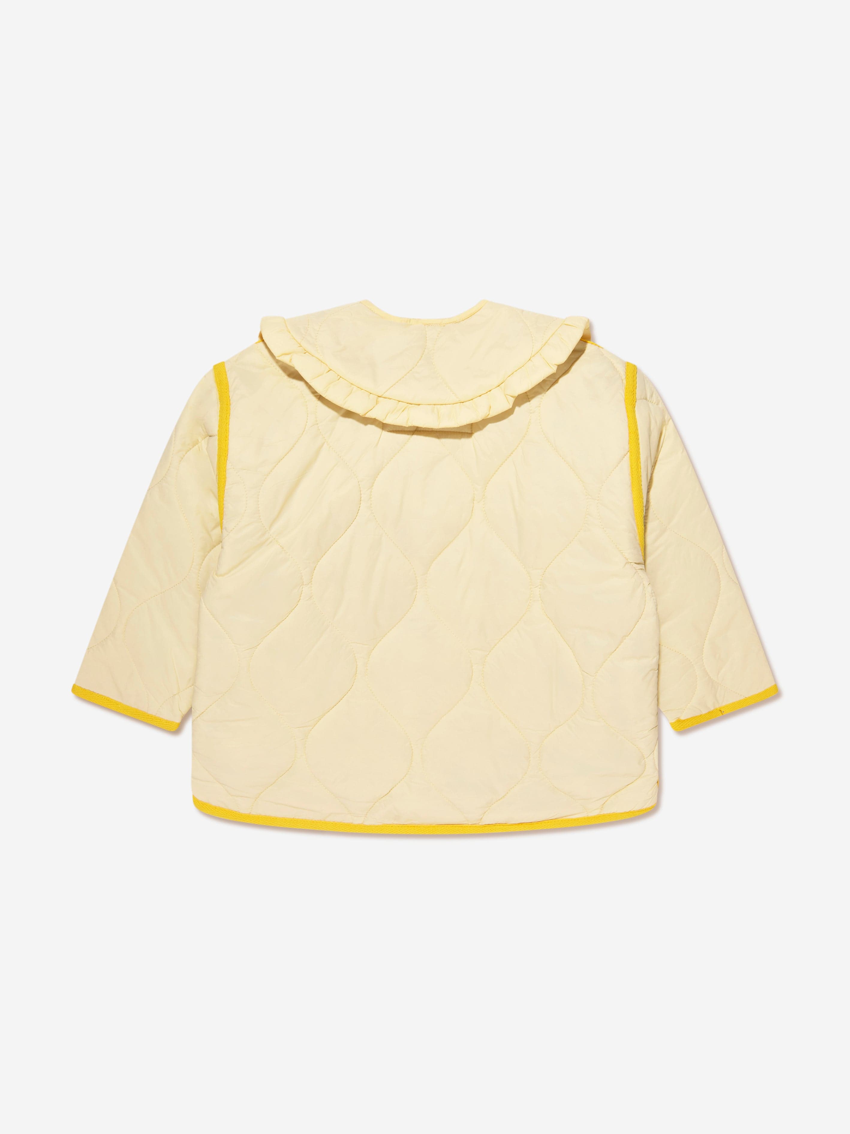 Molo Girls Hailey Jacket In Yellow