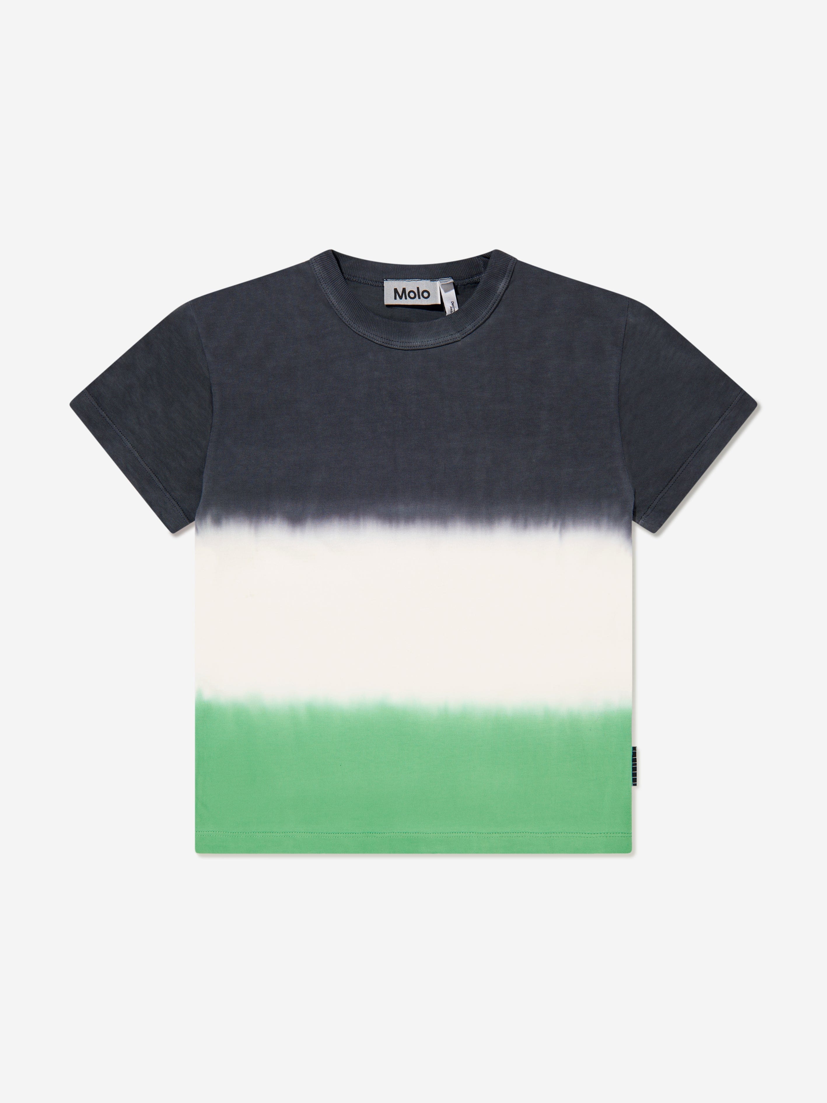 Molo Boys Organic Cotton Riley T-Shirt In Green