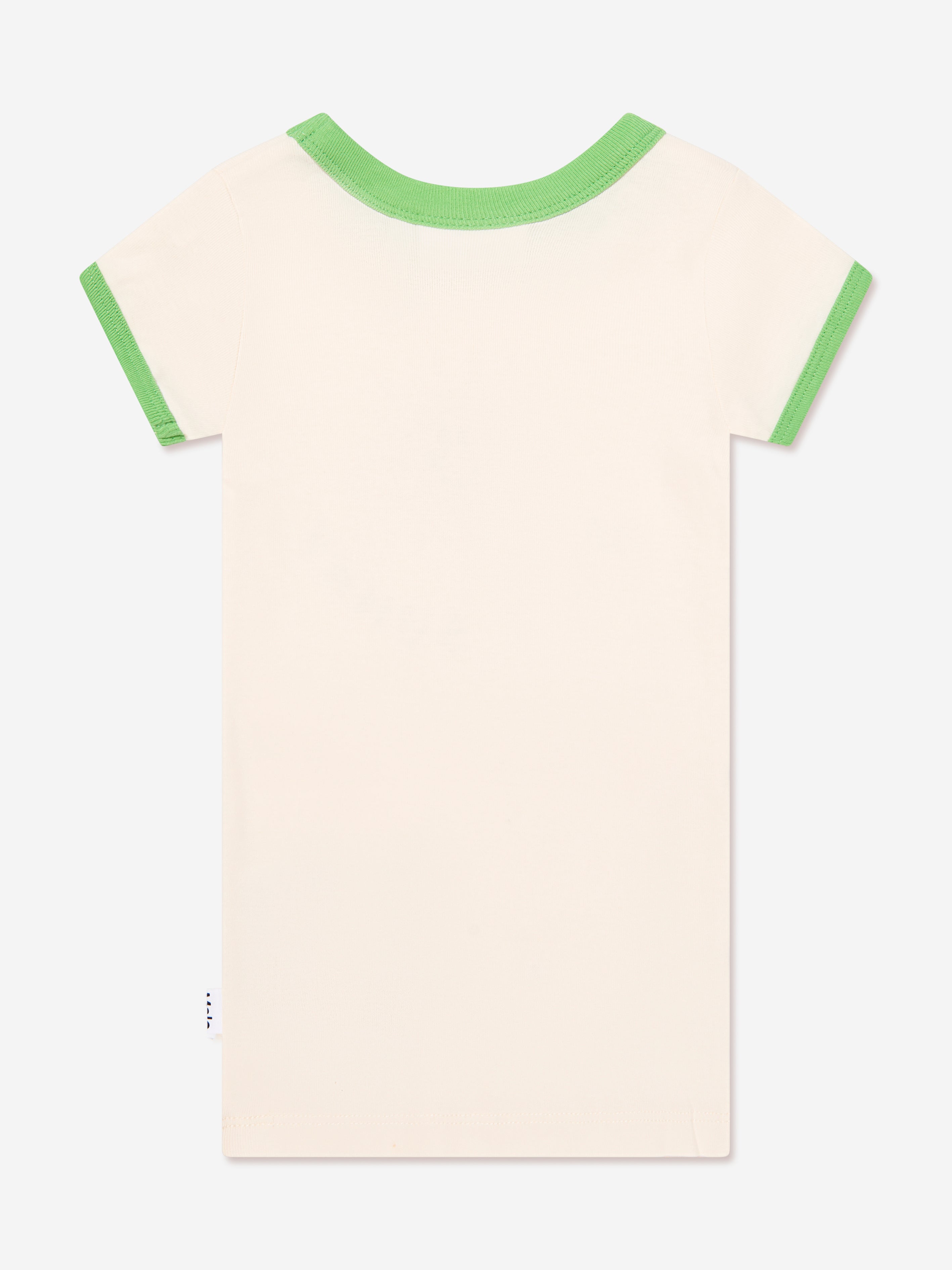 Molo Kids Organic Cotton Stay Sunny T-Shirt In Ivory