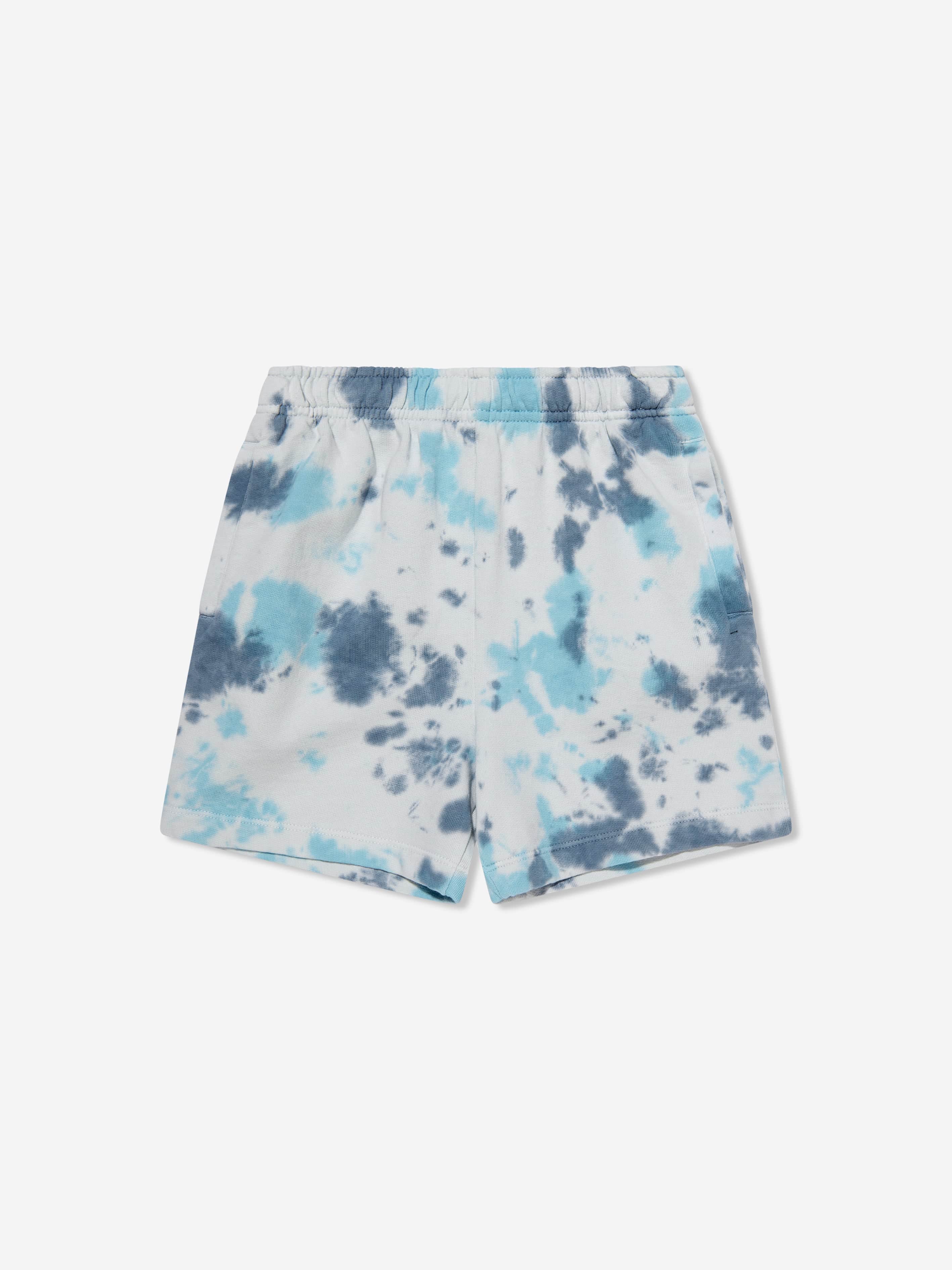 Molo Boys Organic Cotton Adian Shorts In Blue