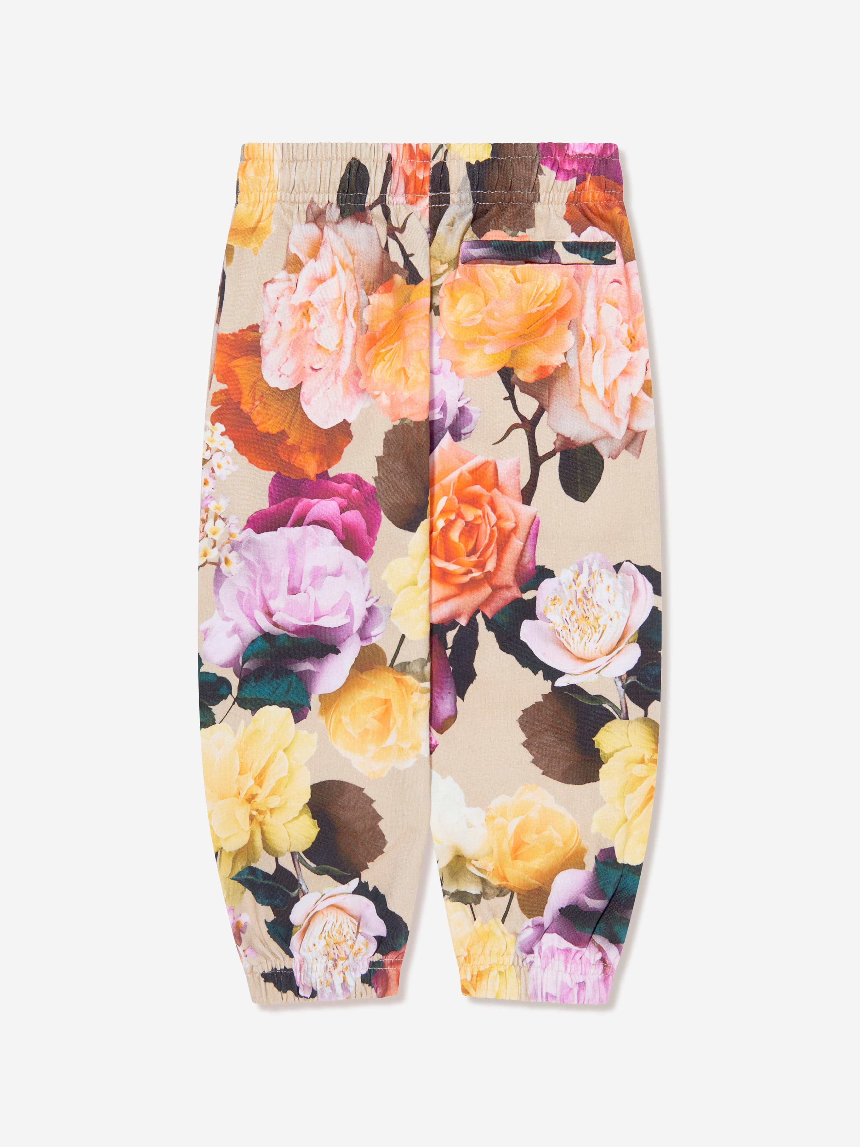 Molo Girls Organic Cotton Adan Joggers In Multicolour