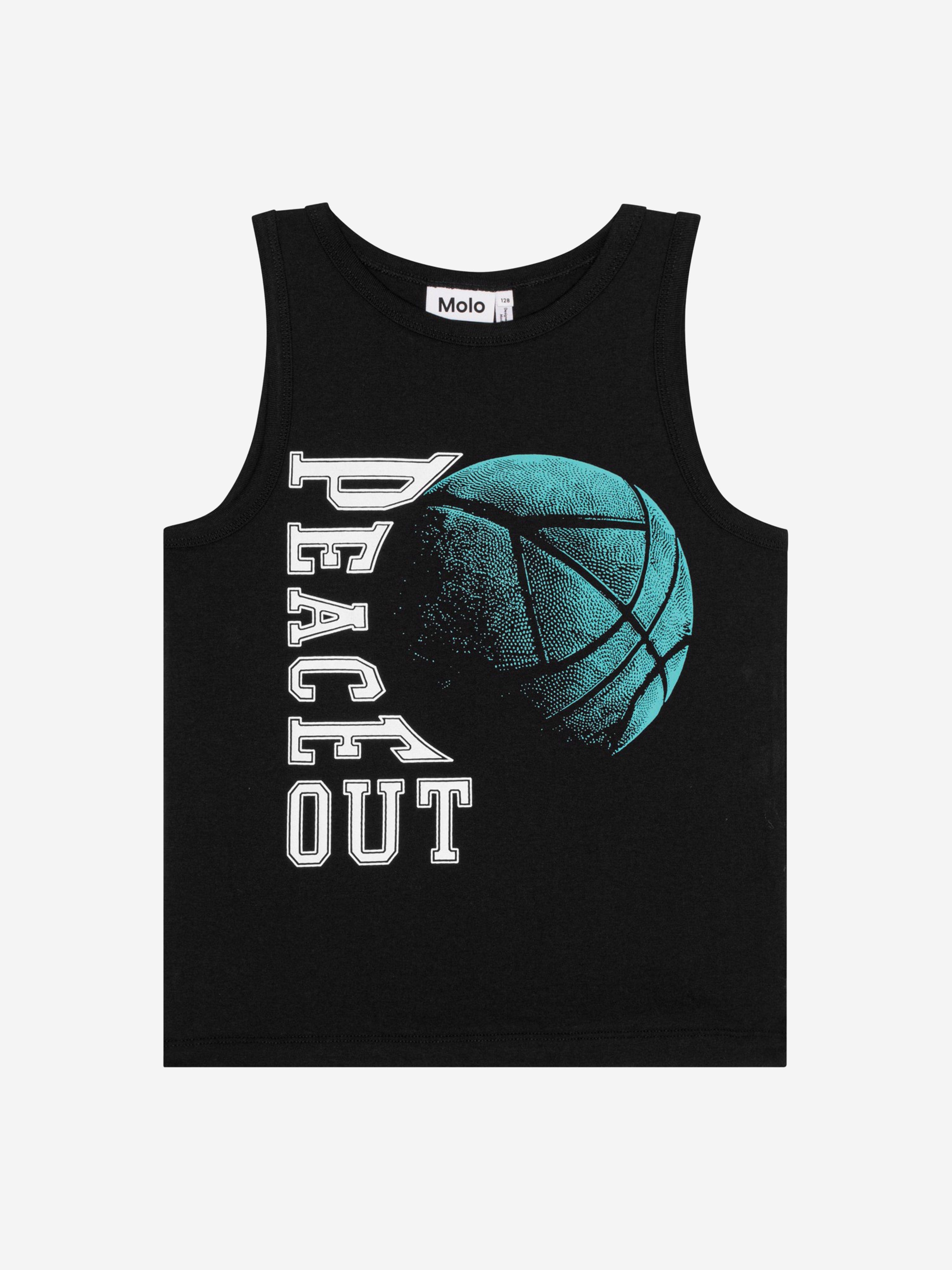 Molo Boys Pacific Basket Sleeveless Top in Black