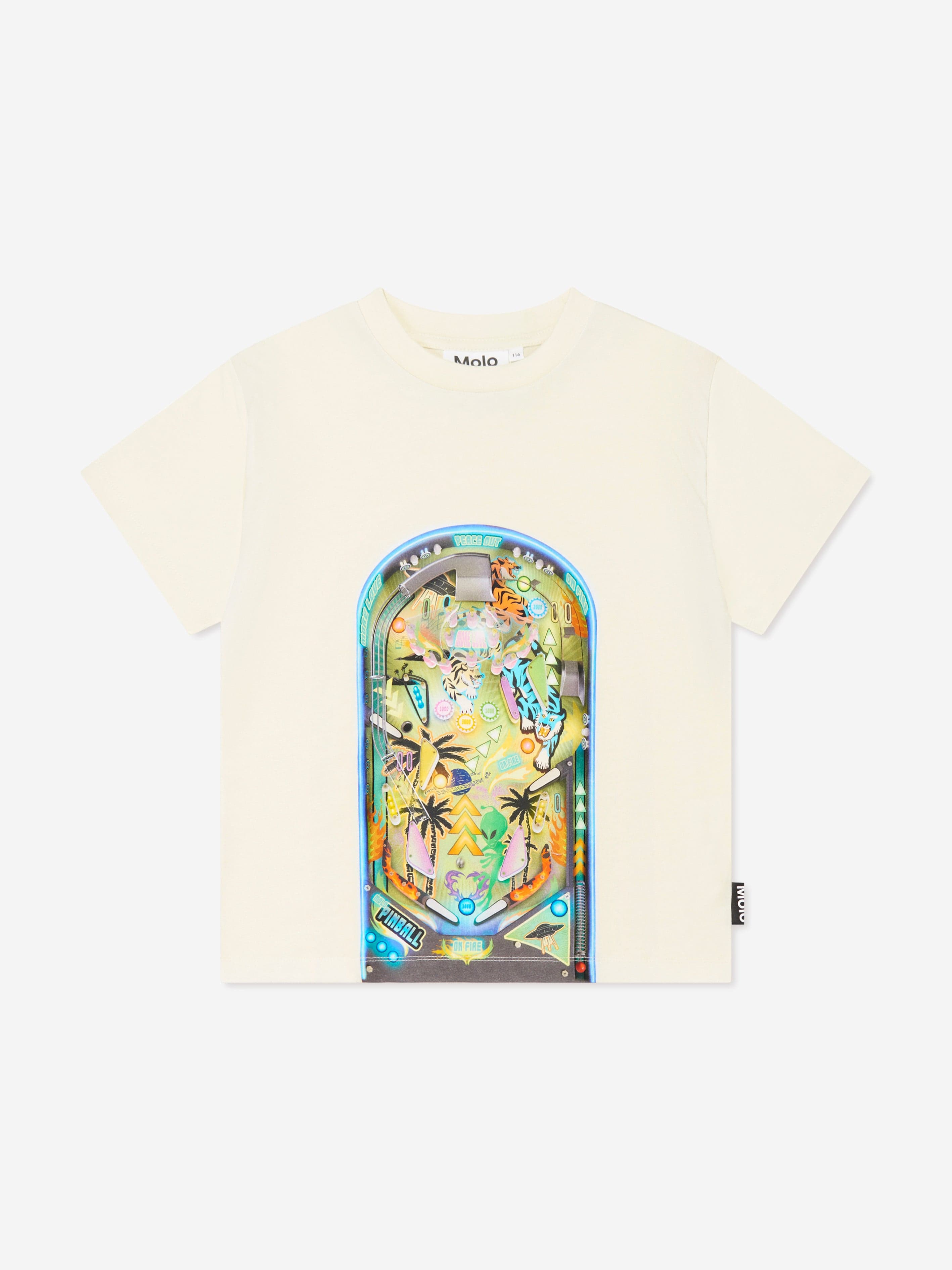 Molo Boys Pinball Print T-Shirt in Multicolour