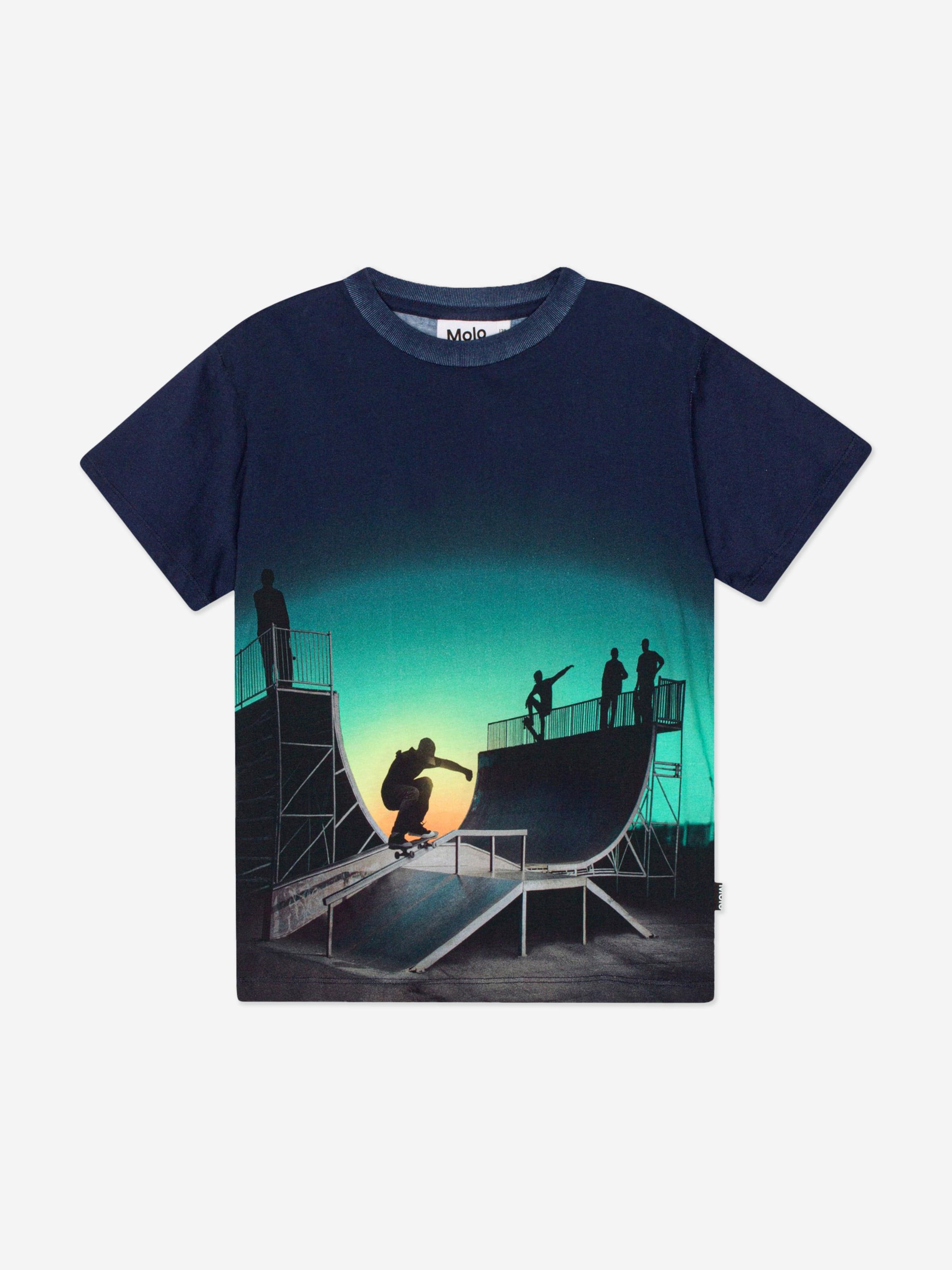 Molo Boys Halfpipe Universe T-Shirt in Multicolour