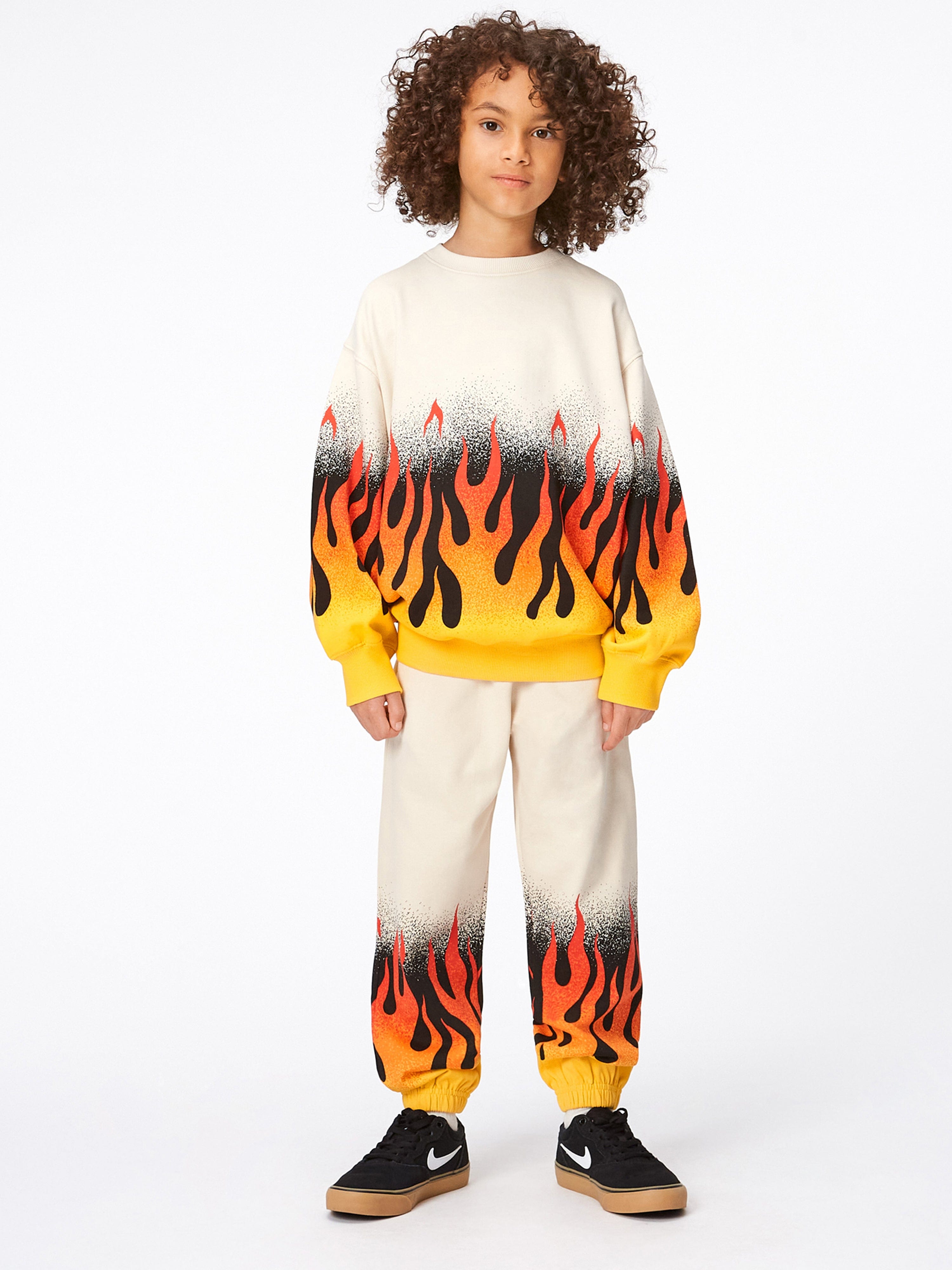 Molo Boys On Fire Print Sweatshirt in Multcolour