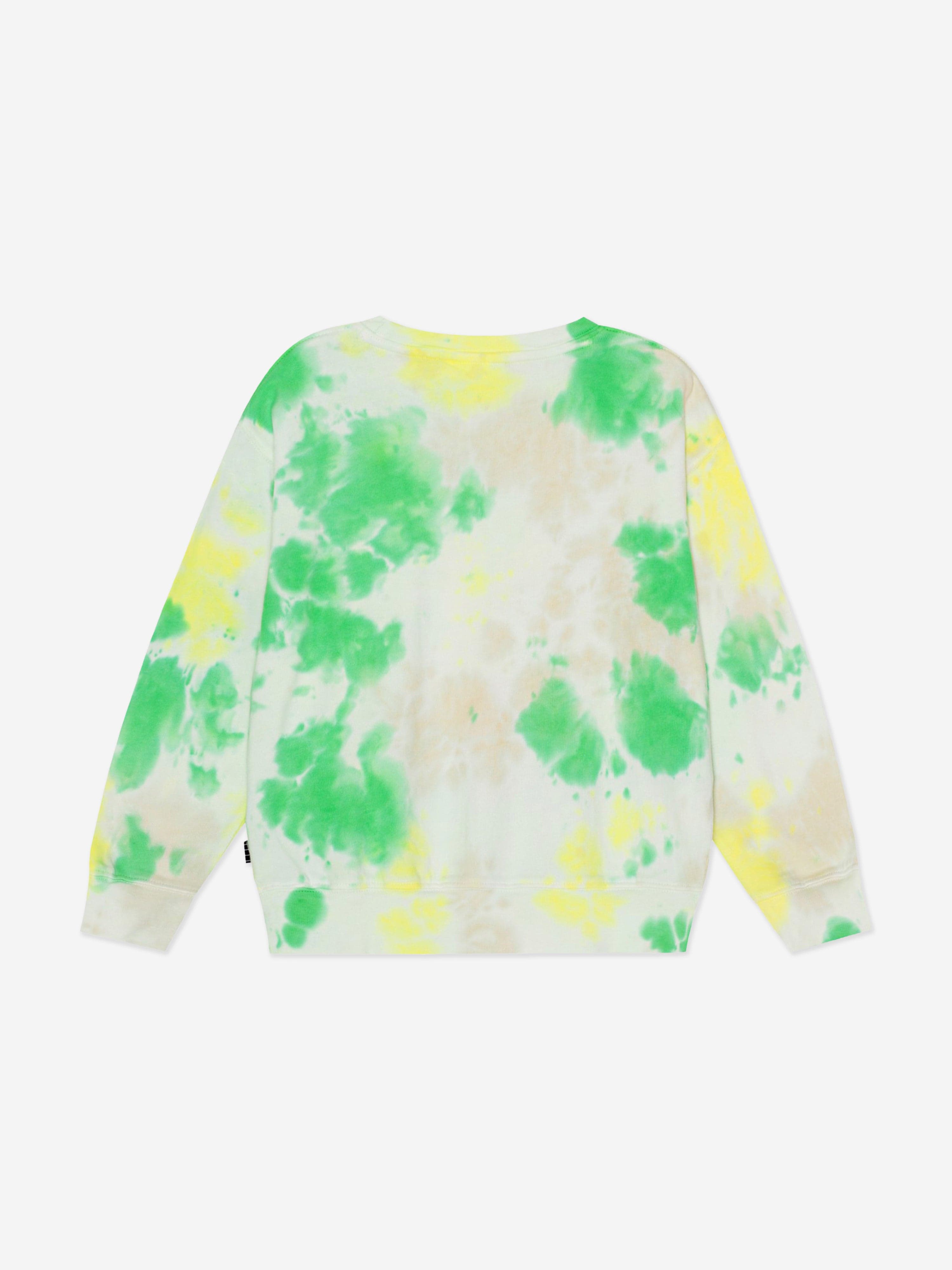 Molo Boys Dye Print Sweatshirt in Green