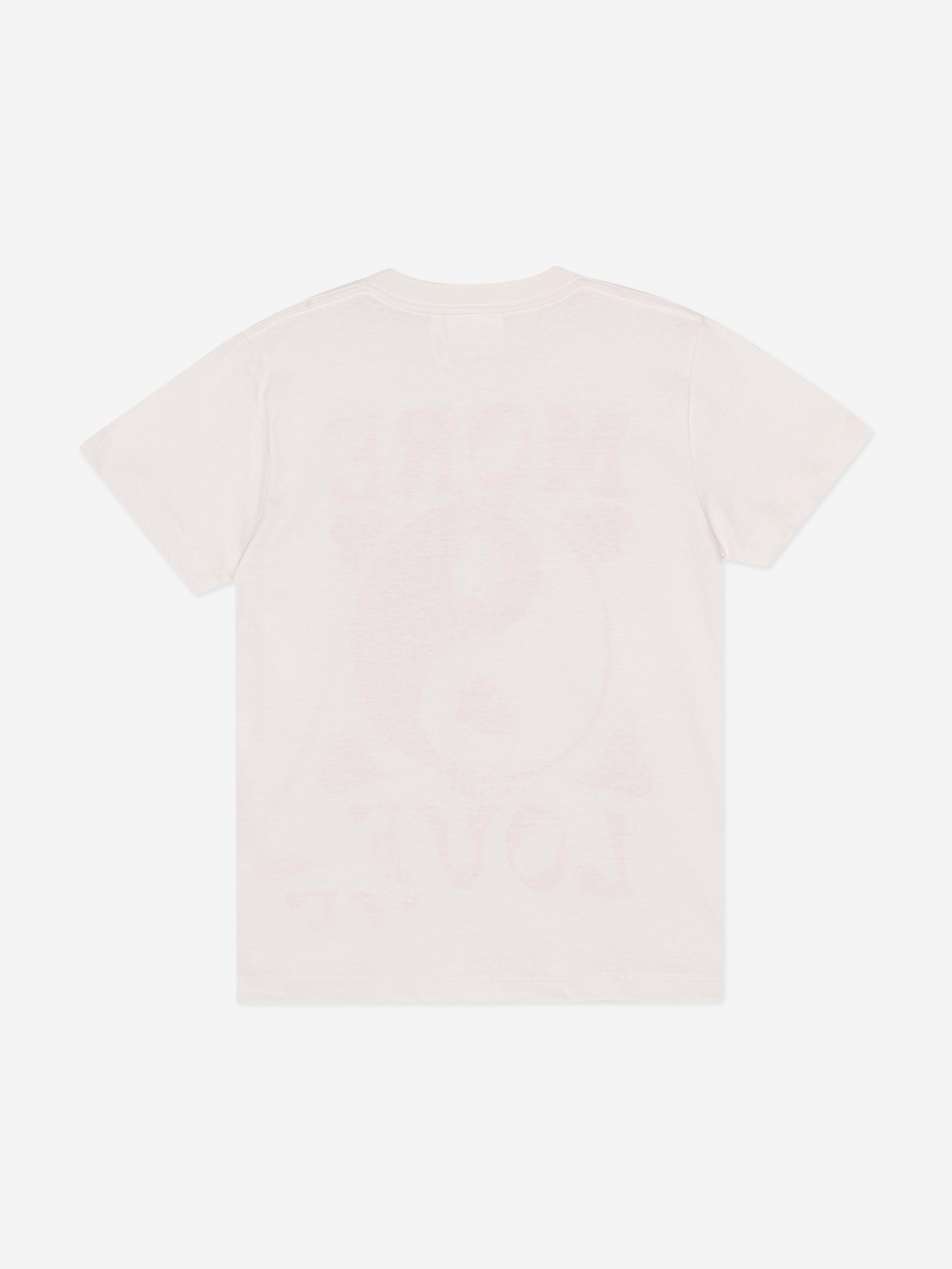 Molo Girls More Love T-Shirt in White