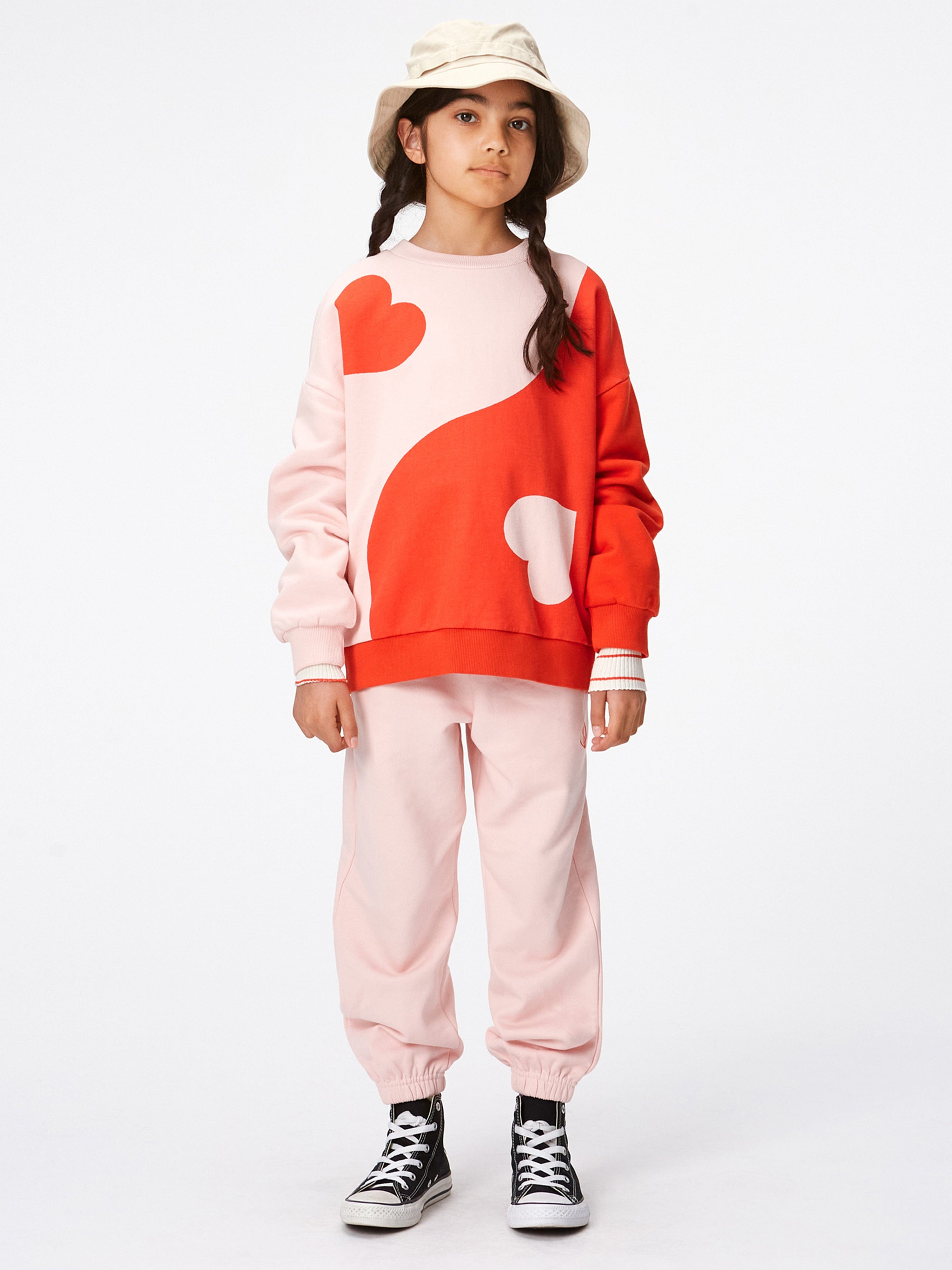 Molo Girls Yin Yang Joggers in Pink