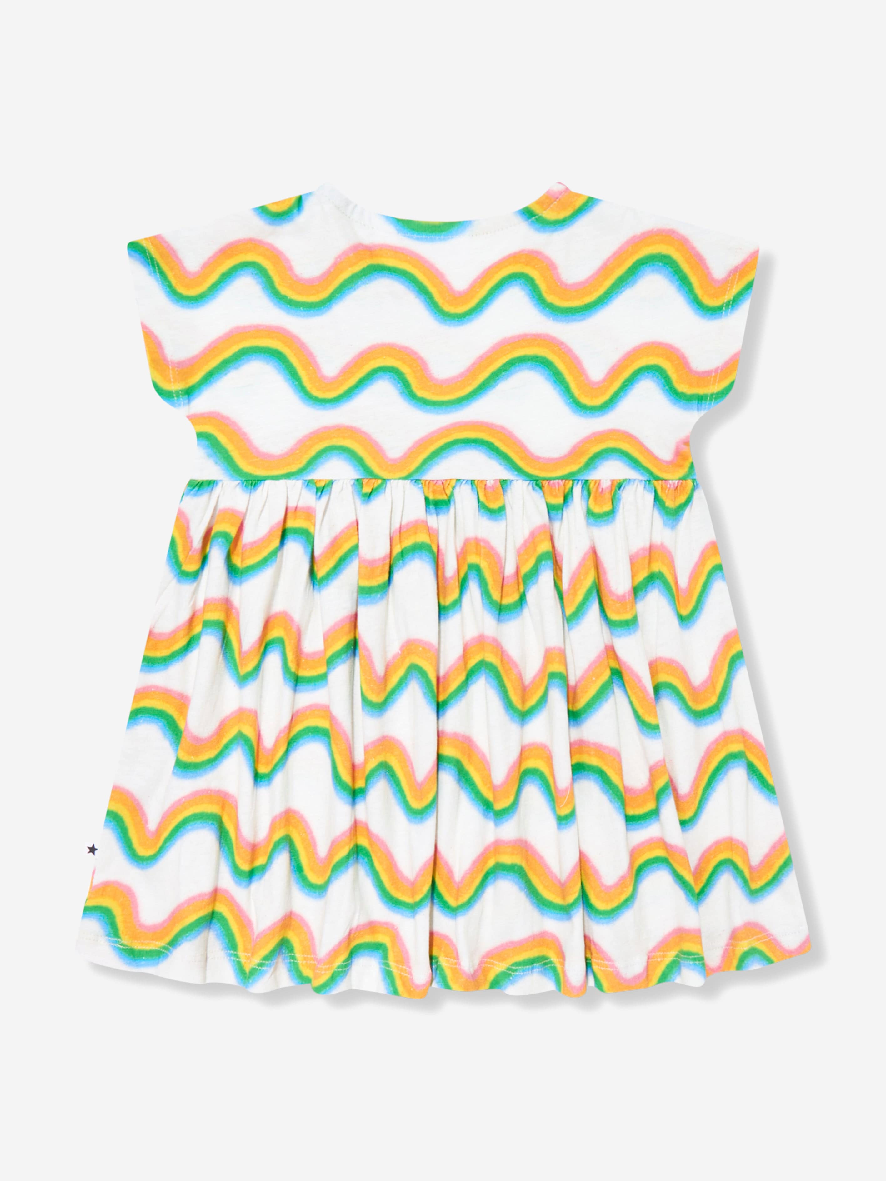 Molo Baby Girls Rainbow Dress in Multicolour