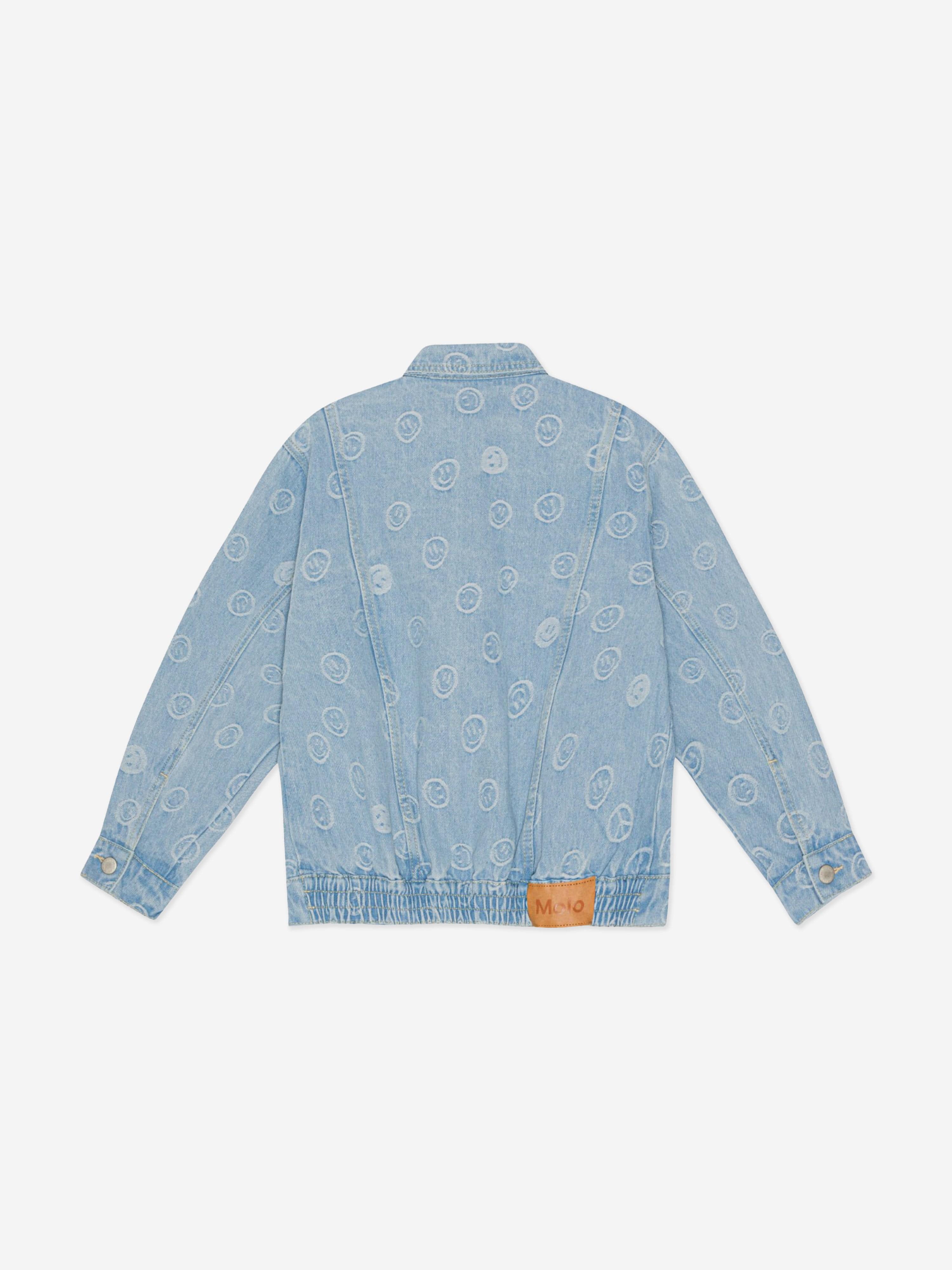 Molo Kids Denim Jacket in Blue