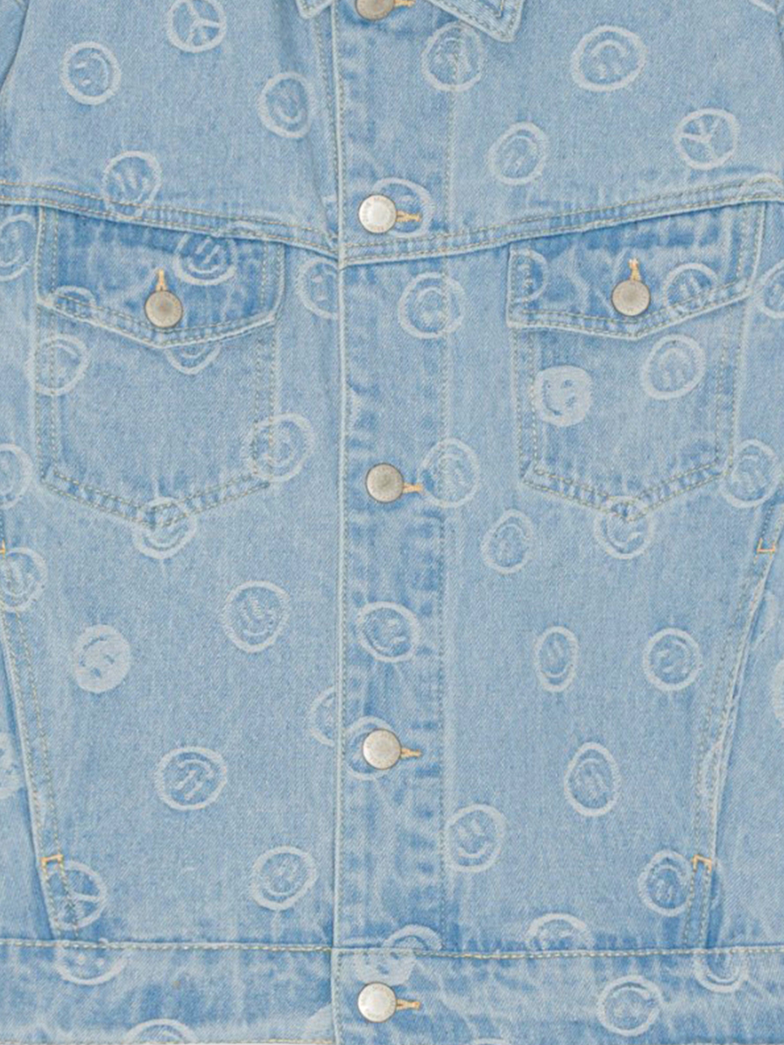 Molo Kids Denim Jacket in Blue