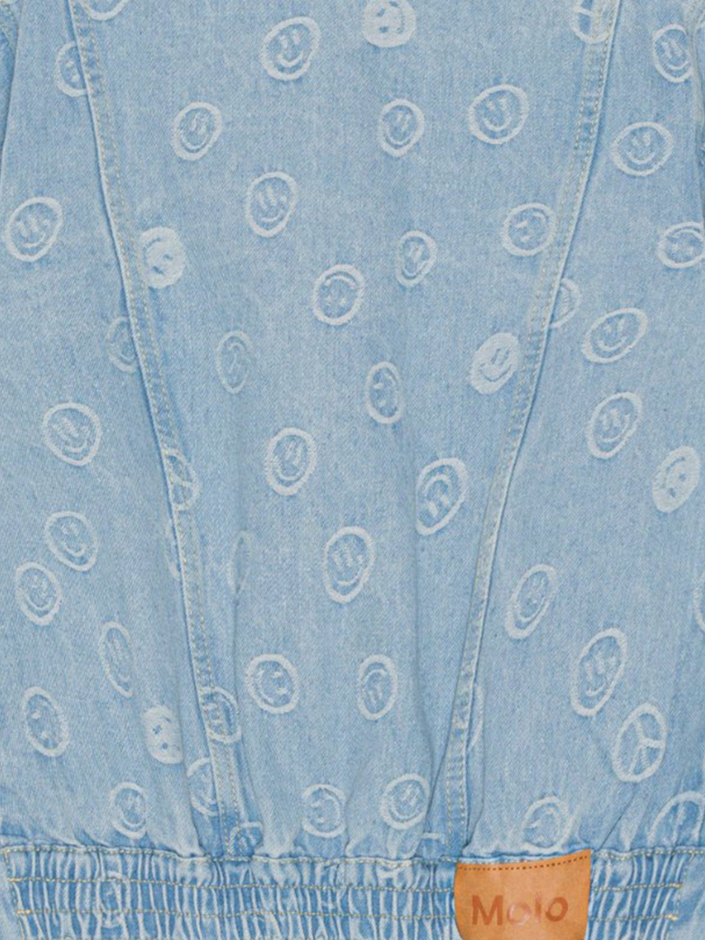 Molo Kids Denim Jacket in Blue