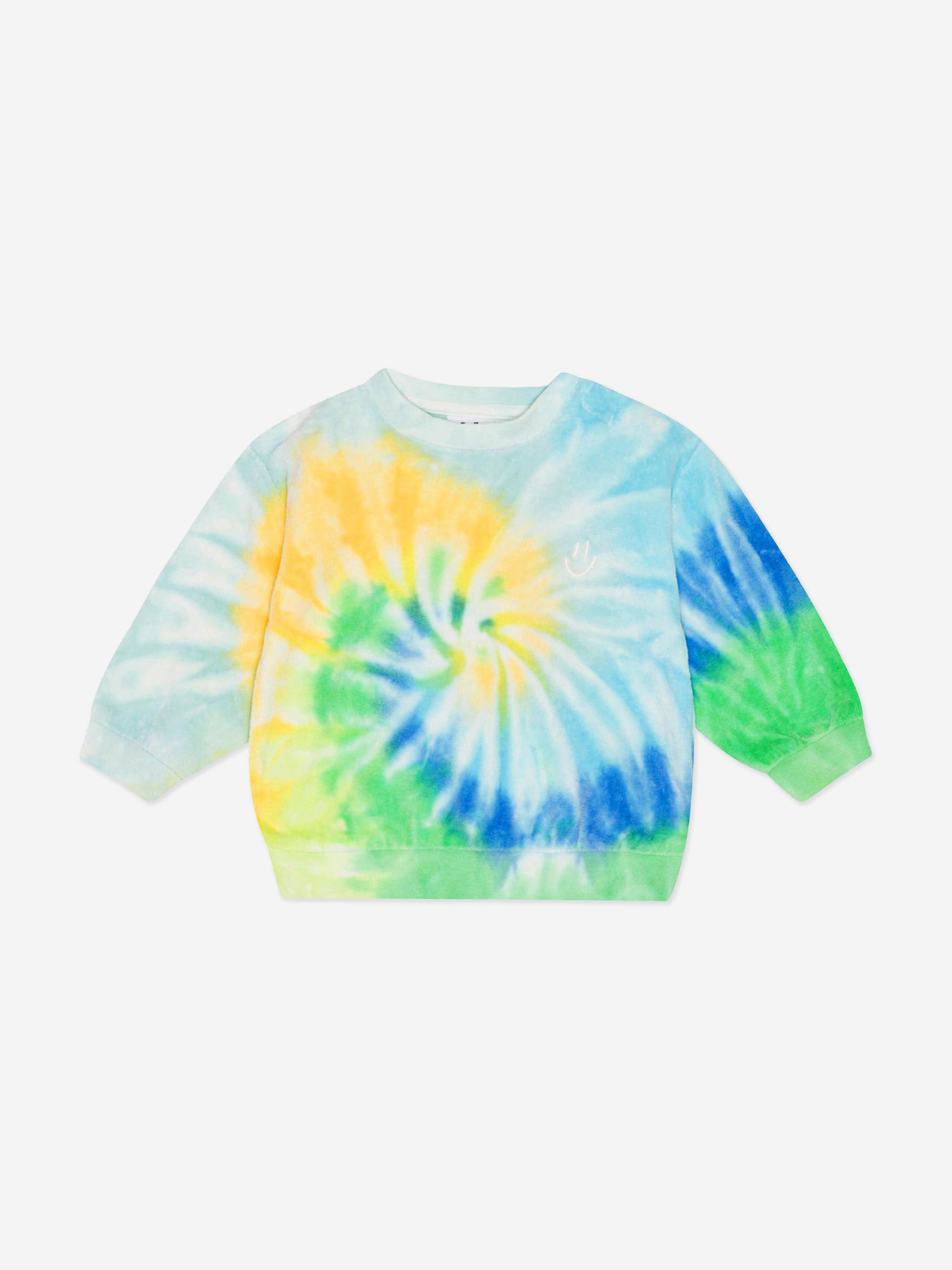 Molo Baby Tie Dye Sweatshirt in Multicolour