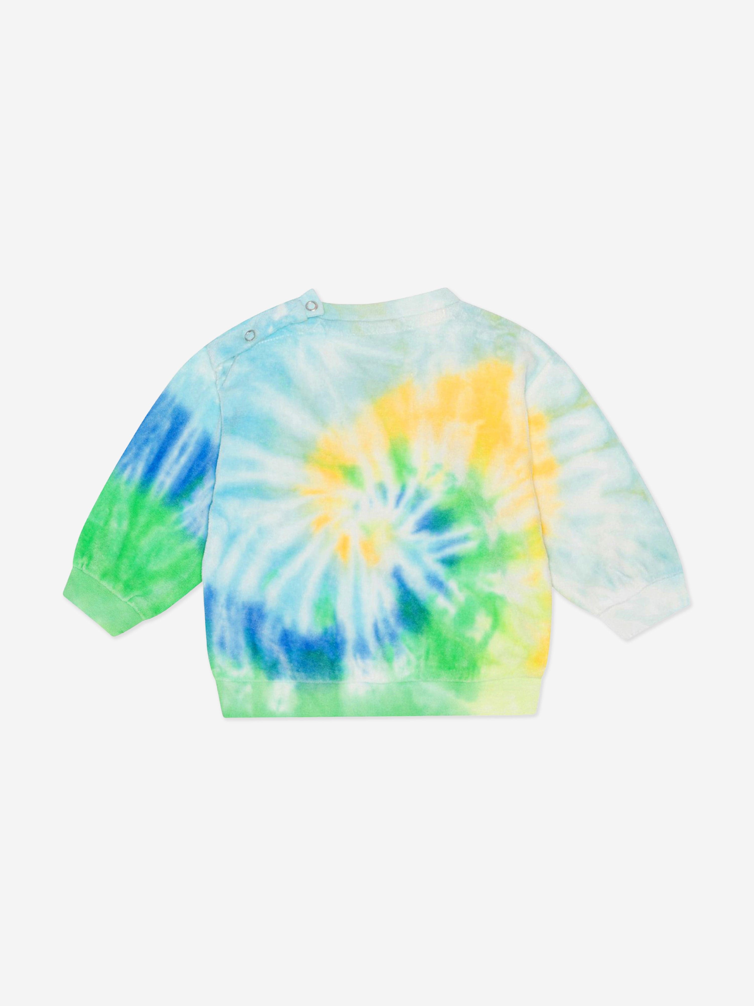 Molo Baby Tie Dye Sweatshirt in Multicolour