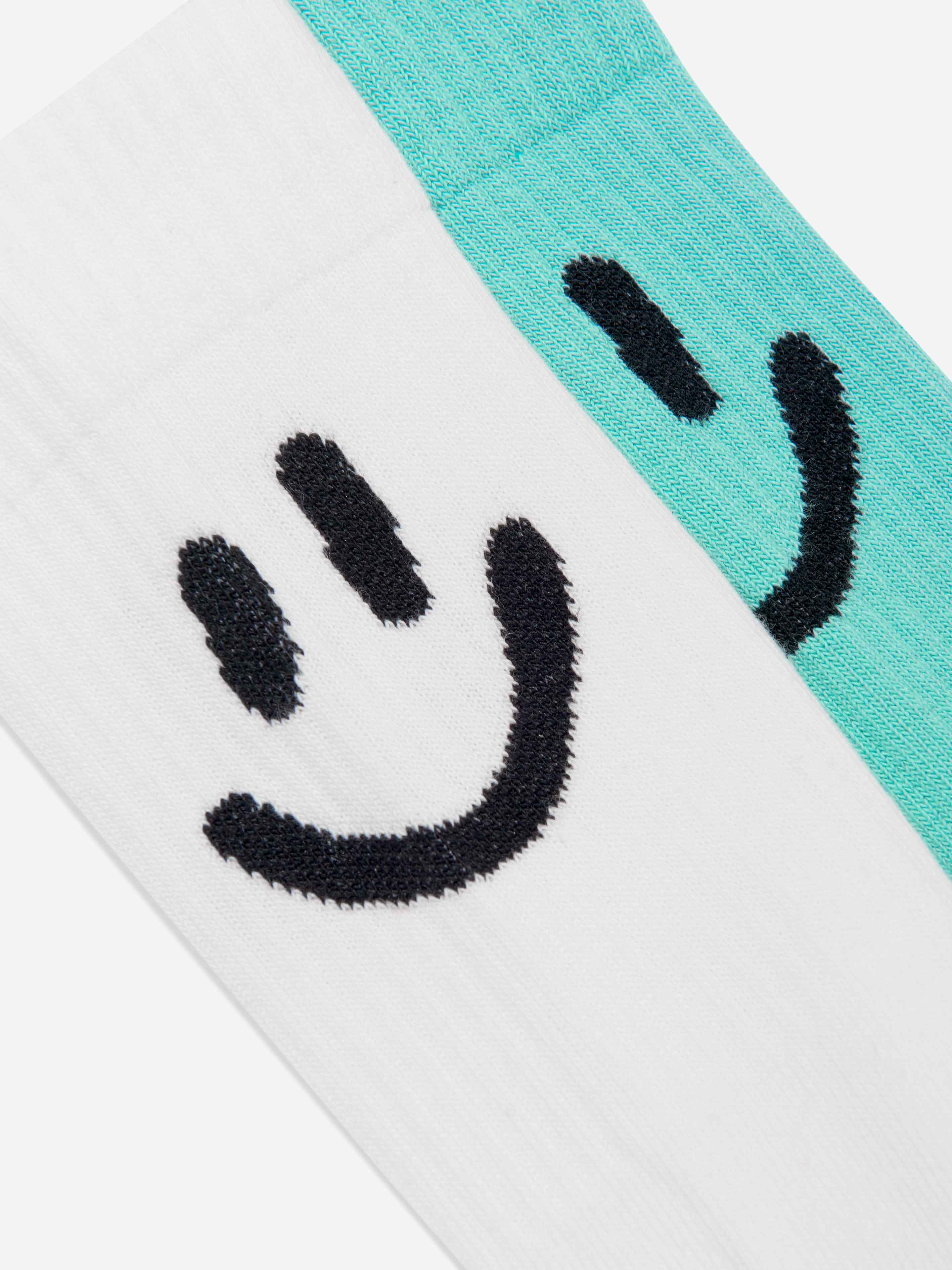 Molo Kids Smile Print Socks Set in Multicolour