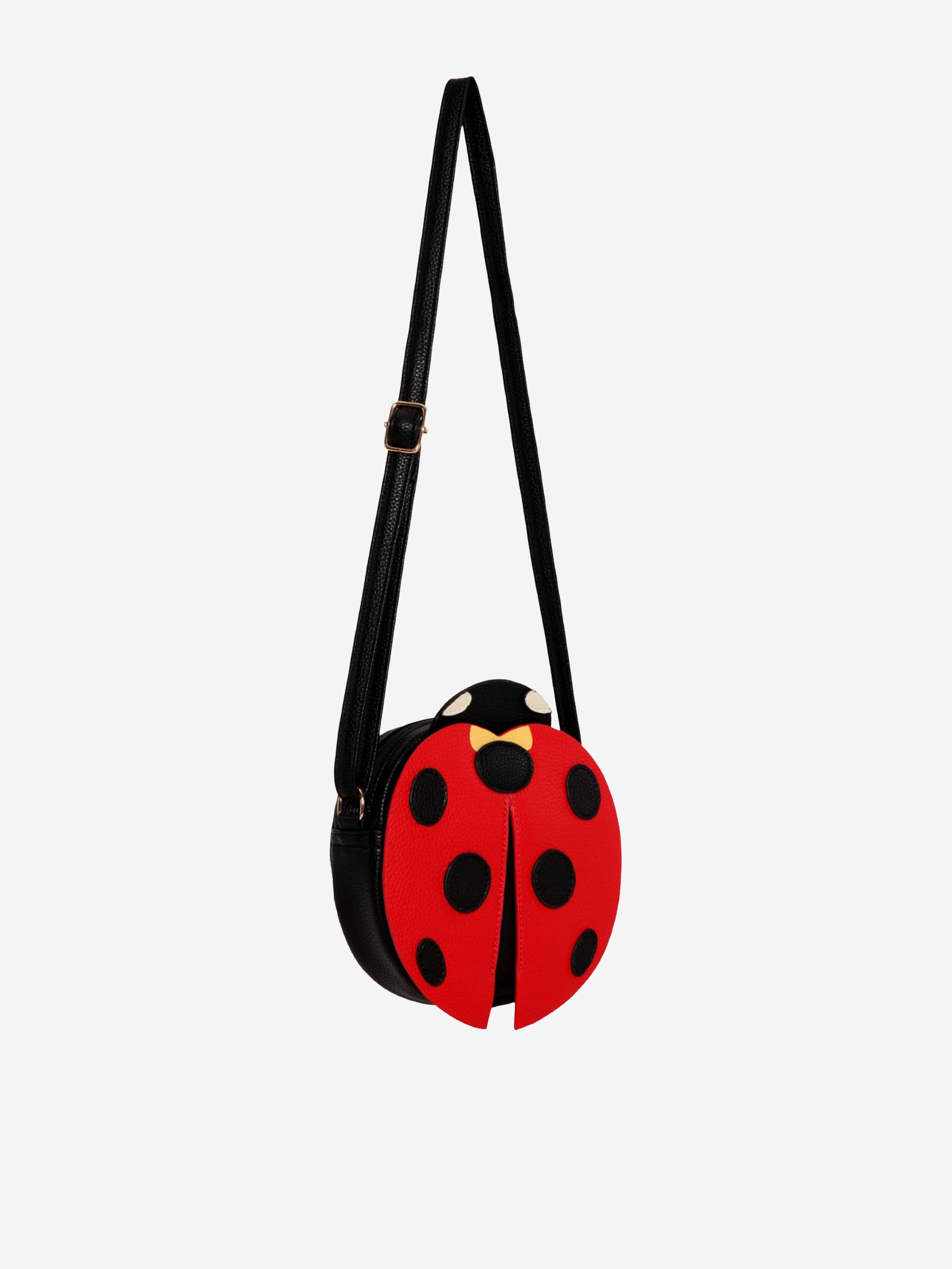 Molo Girls Ladybird Crossbody Bag in Red (19 cm)