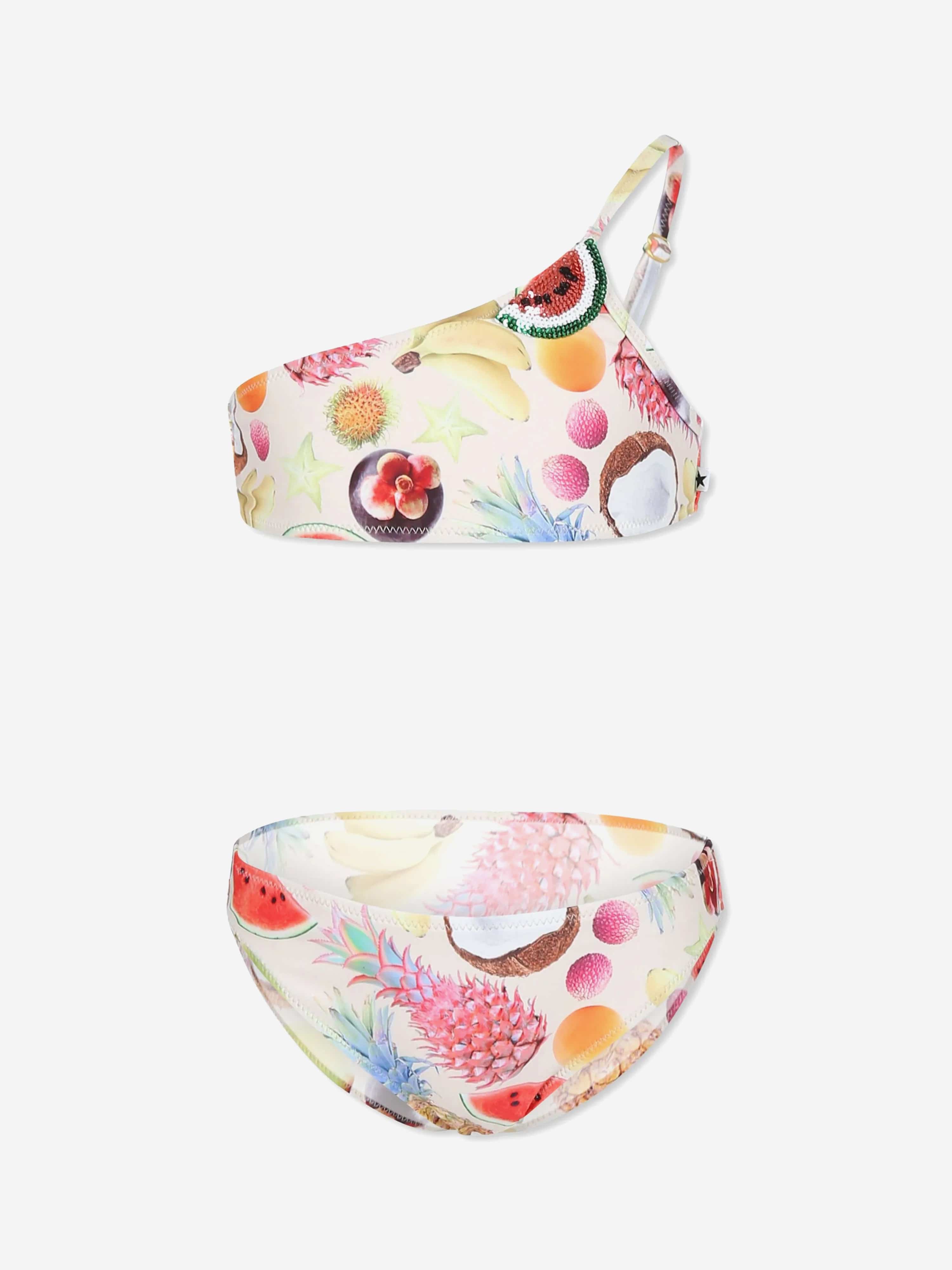 Molo Girls Naja Magical Fruits Bikini in Multicolour (UPF50+)