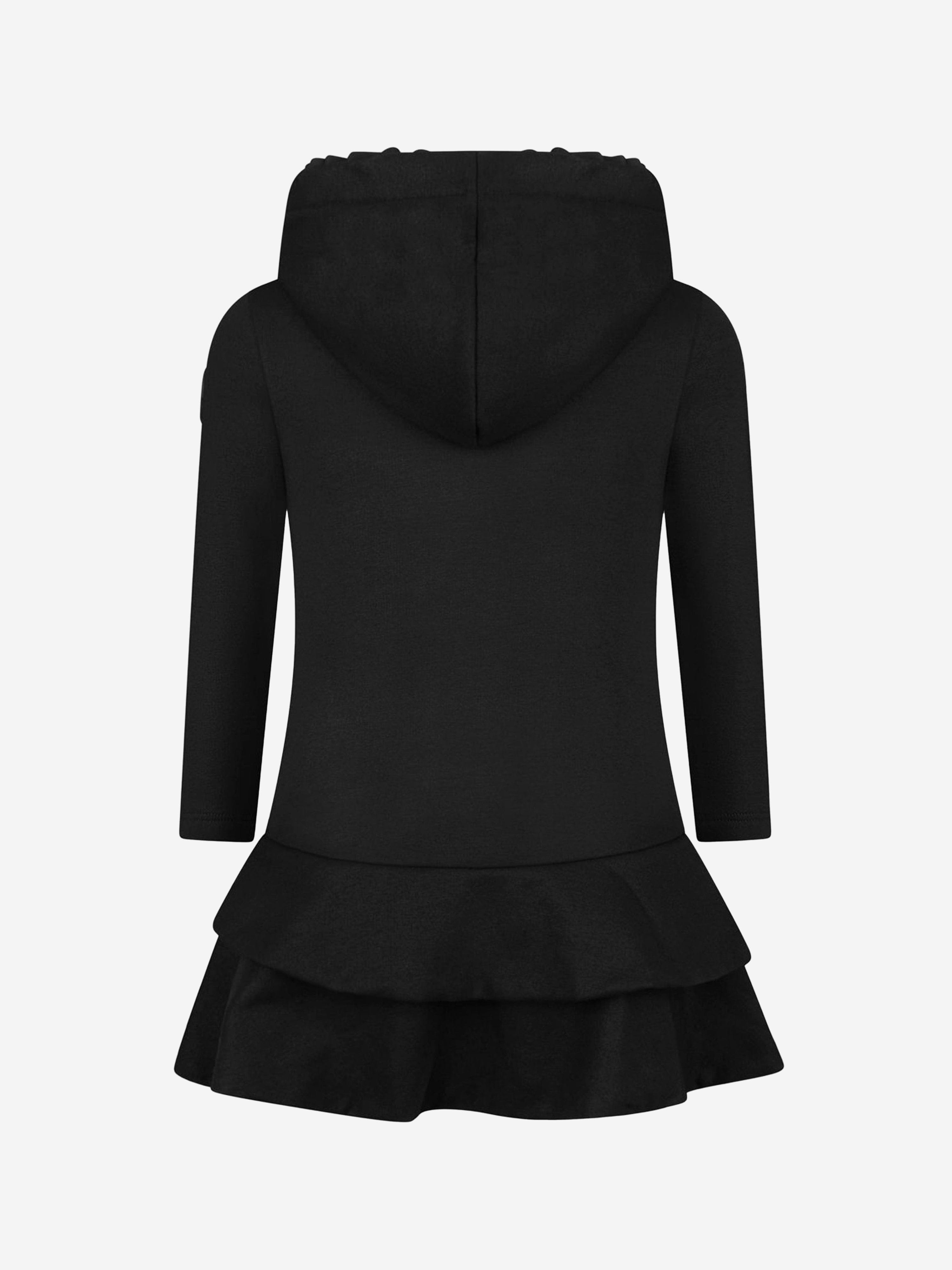 Moncler Girls Cotton Hooded Dress