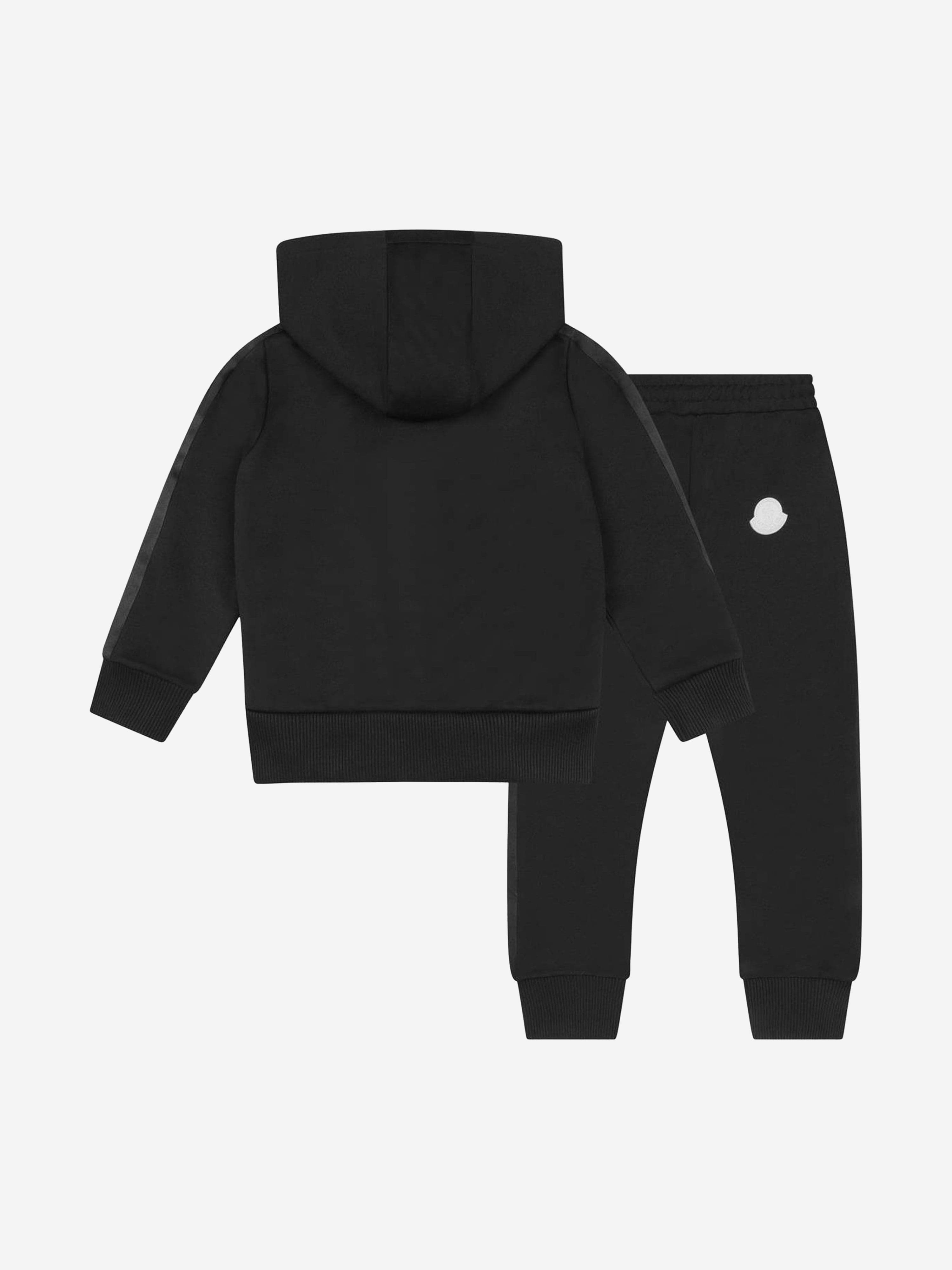 Moncler Boys Logo Trim Tracksuit