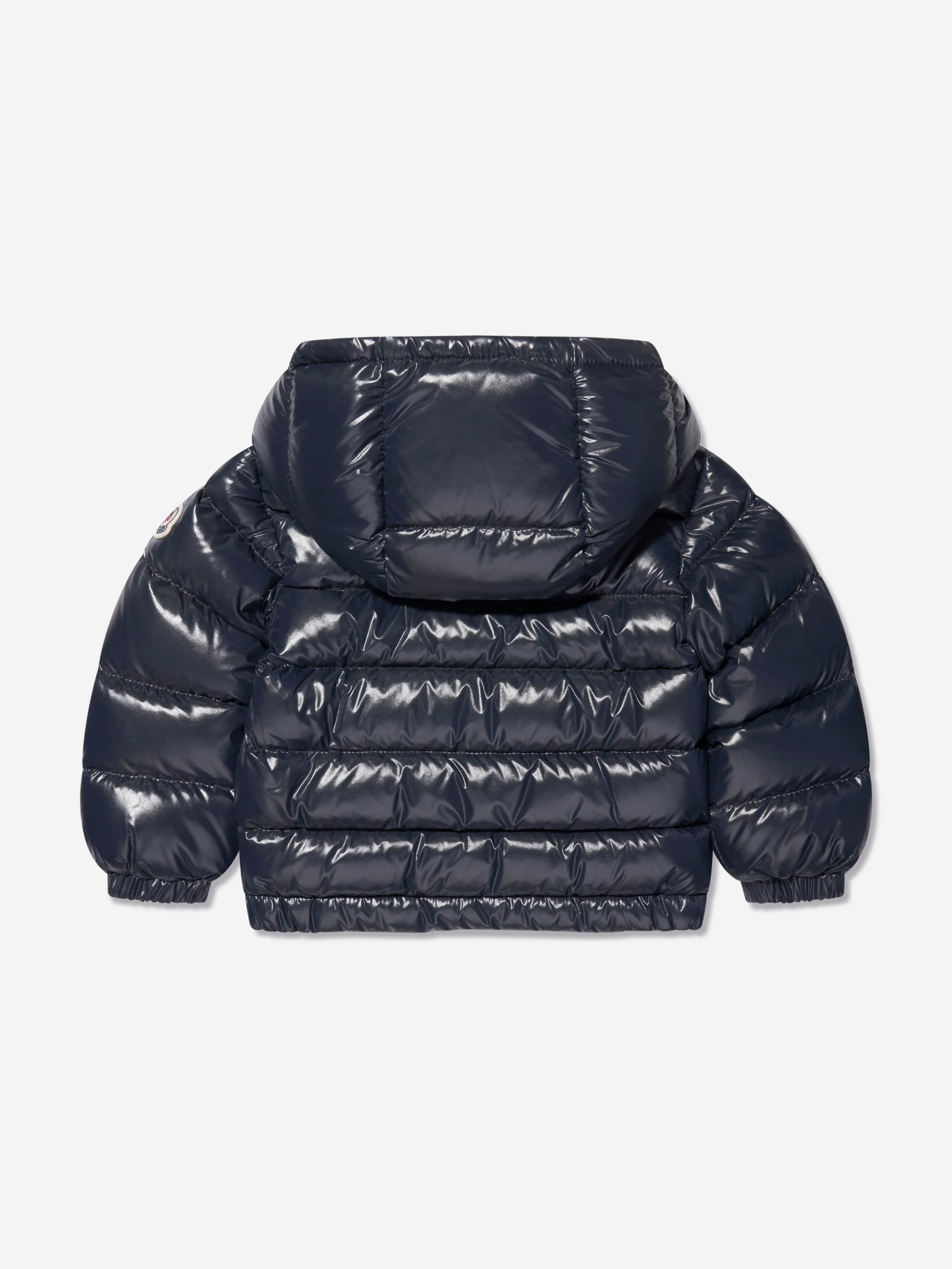 Moncler Enfant Baby Boys Down Padded New Aubert Jacket in Navy