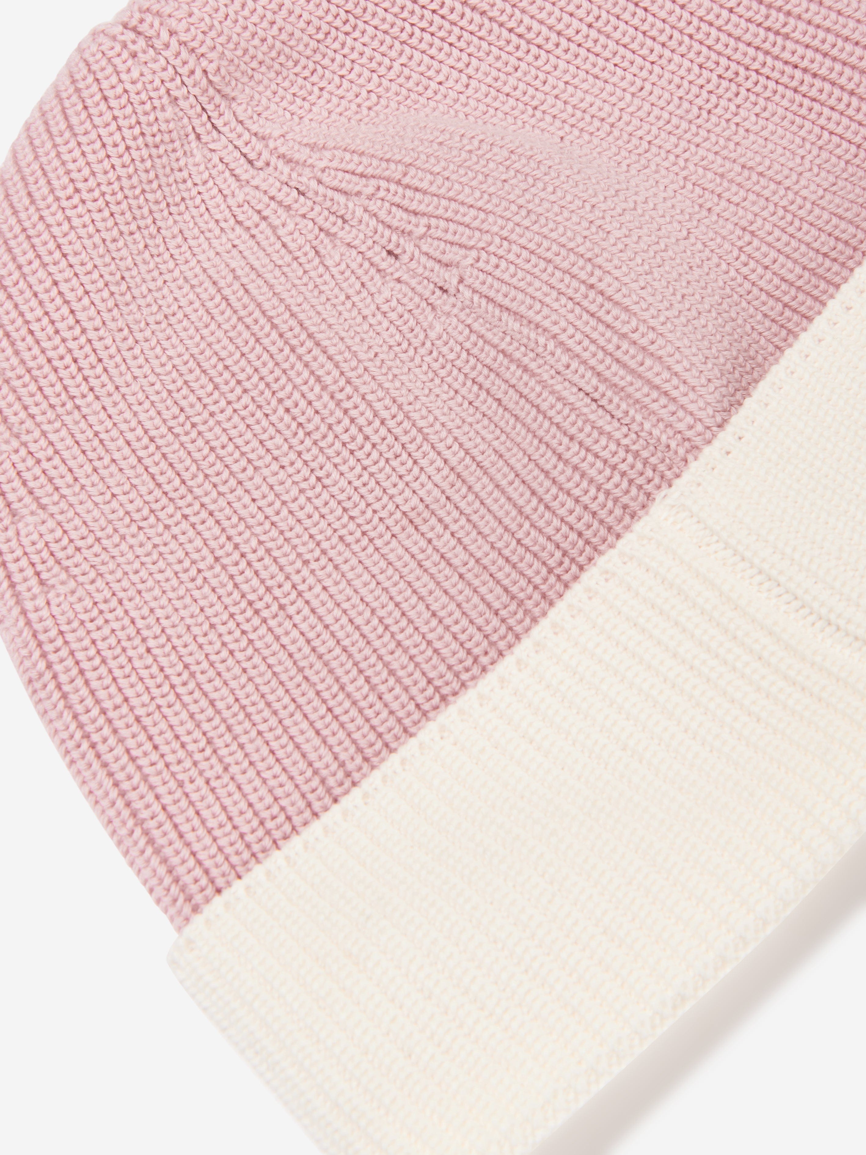 Moncler Enfant Baby Girls Beanie Hat in Pink