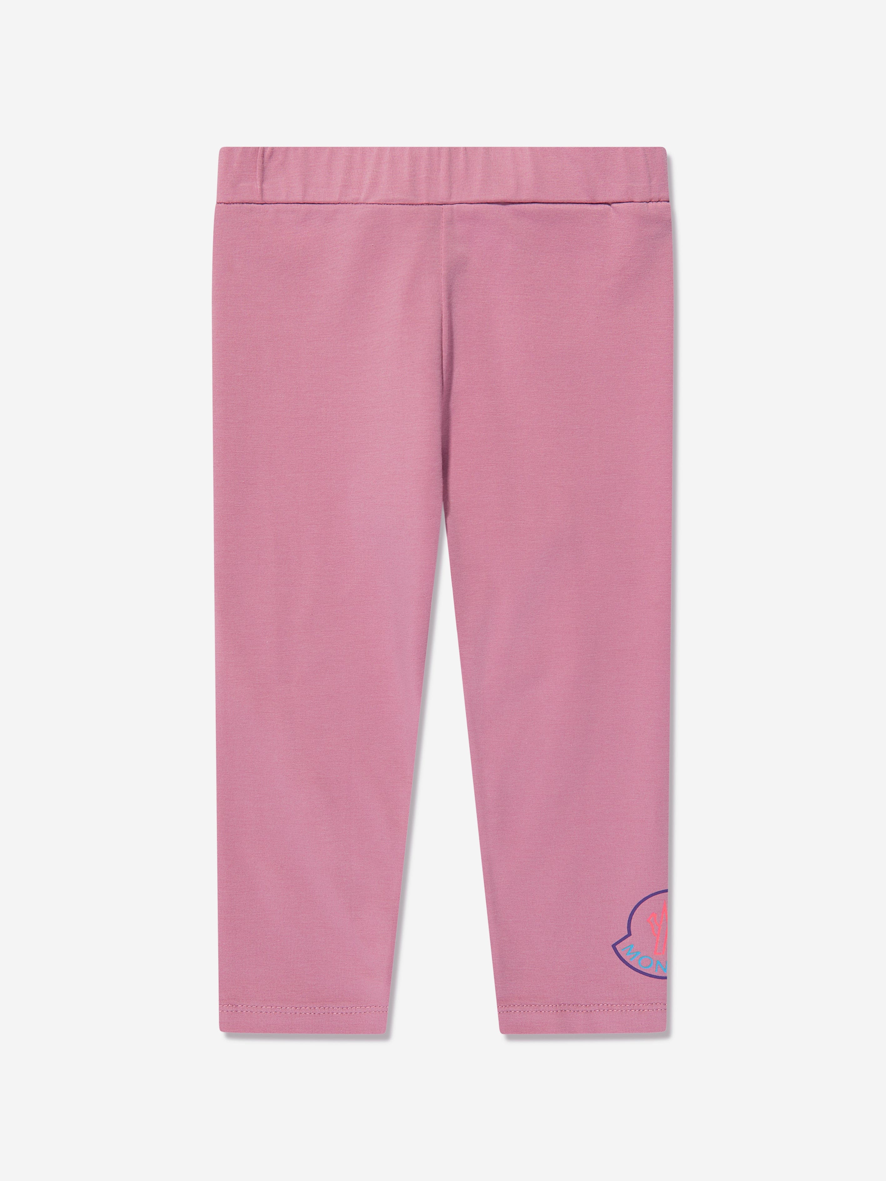 Moncler Enfant Baby Girls Jersey Bottoms in Pink