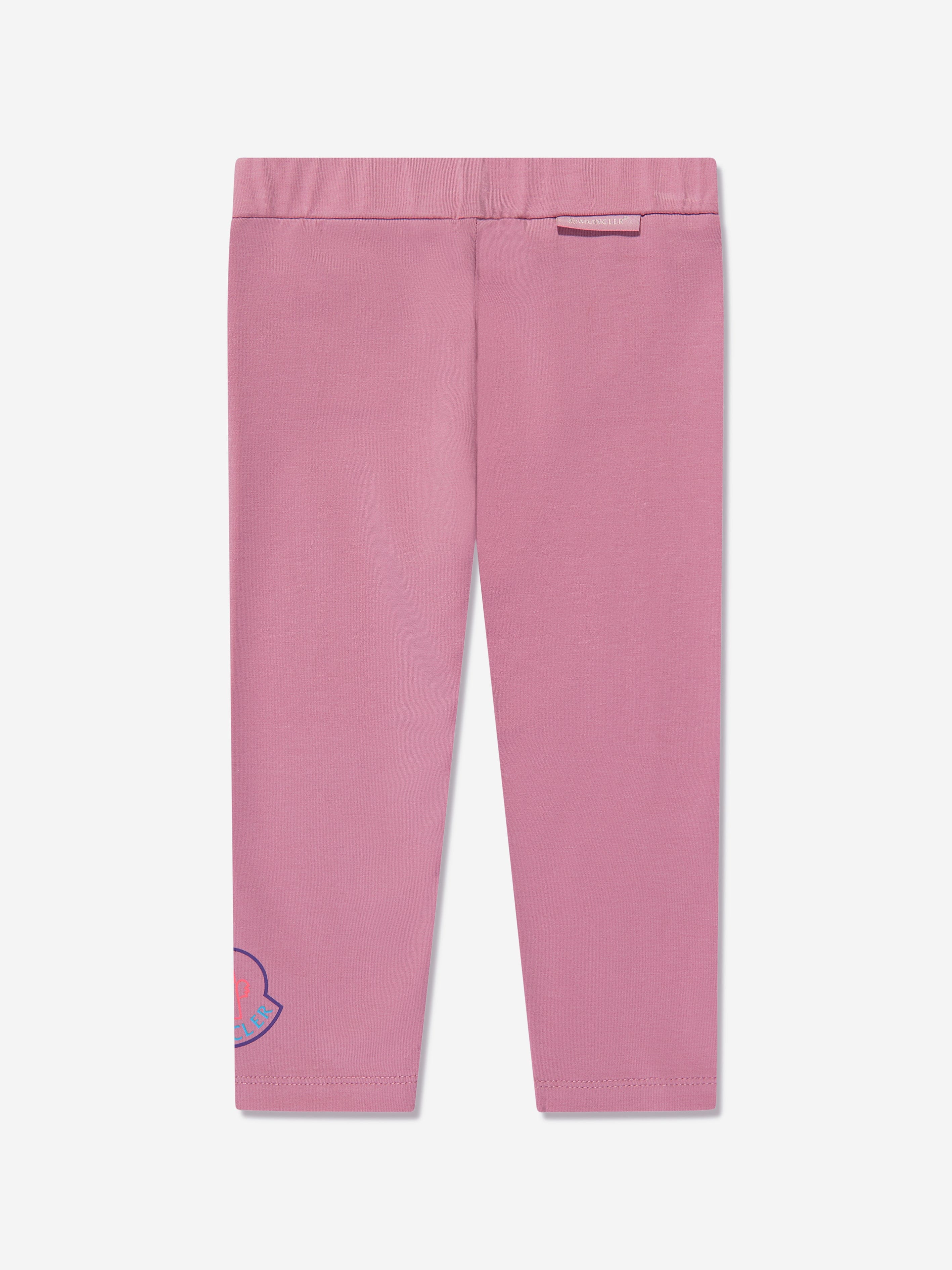 Moncler Enfant Baby Girls Jersey Bottoms in Pink