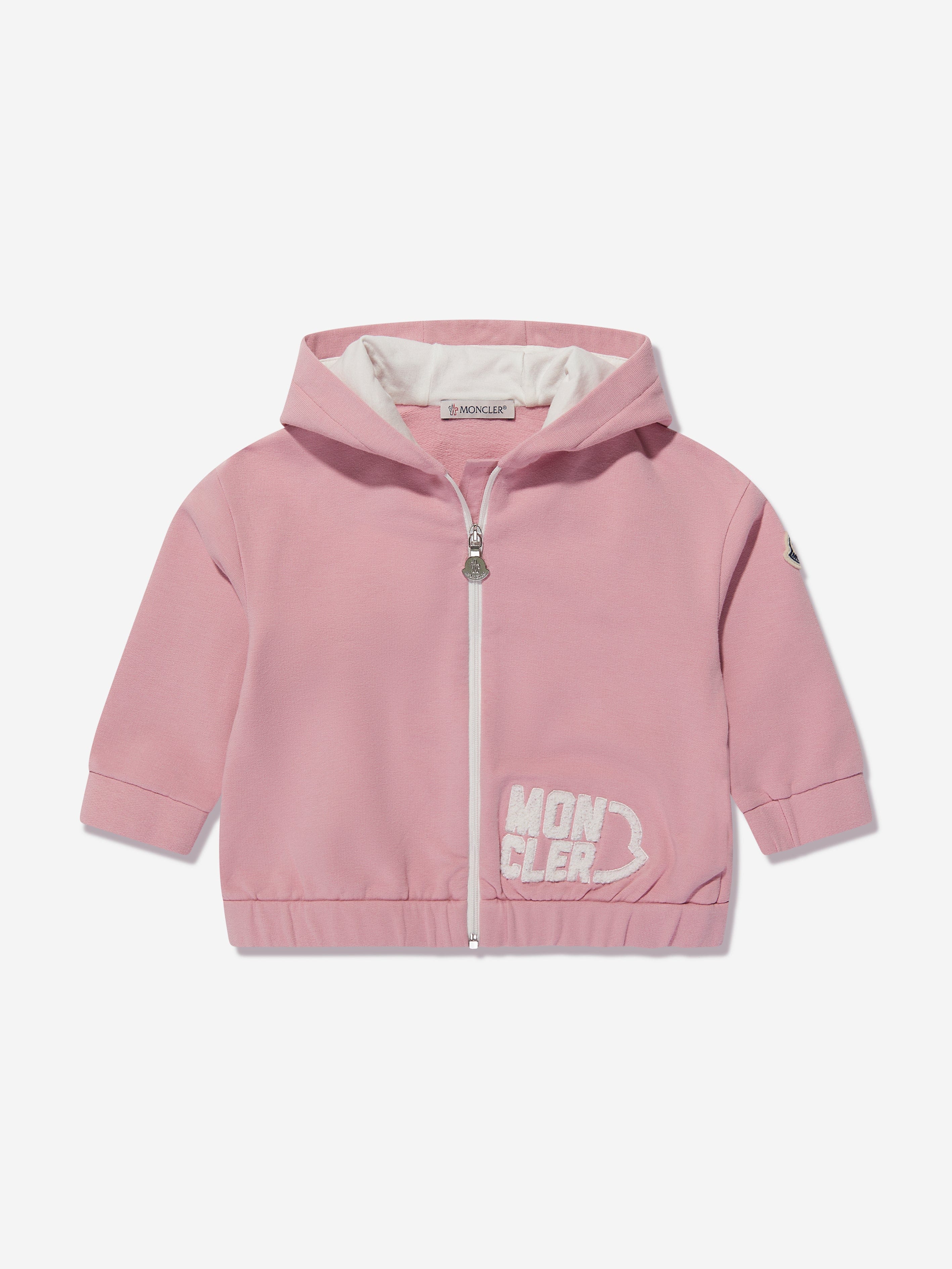 Moncler Enfant Baby Girls Logo Tracksuit in Pink