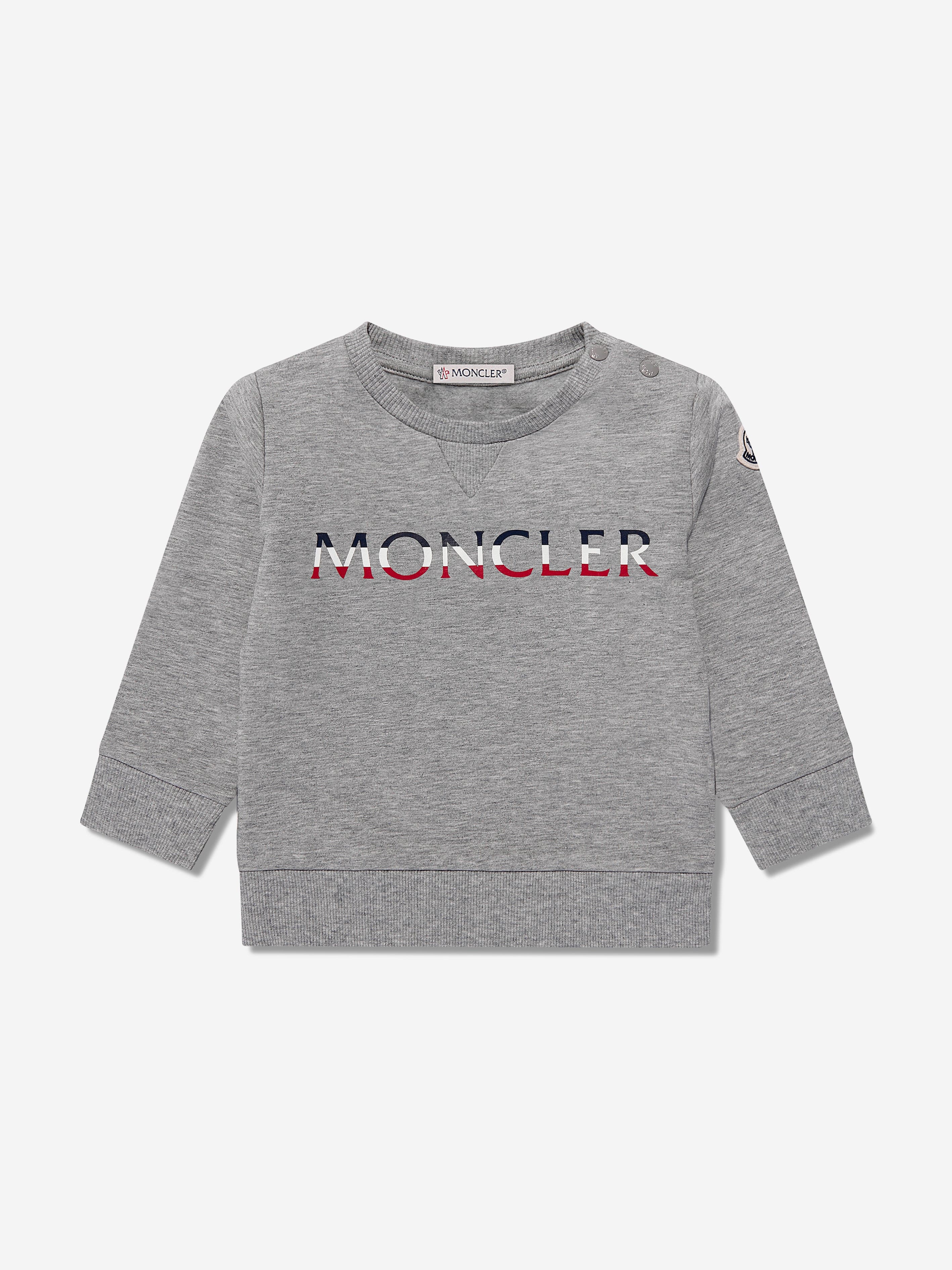 Moncler Enfant Baby Boys Logo Tracksuit Grey