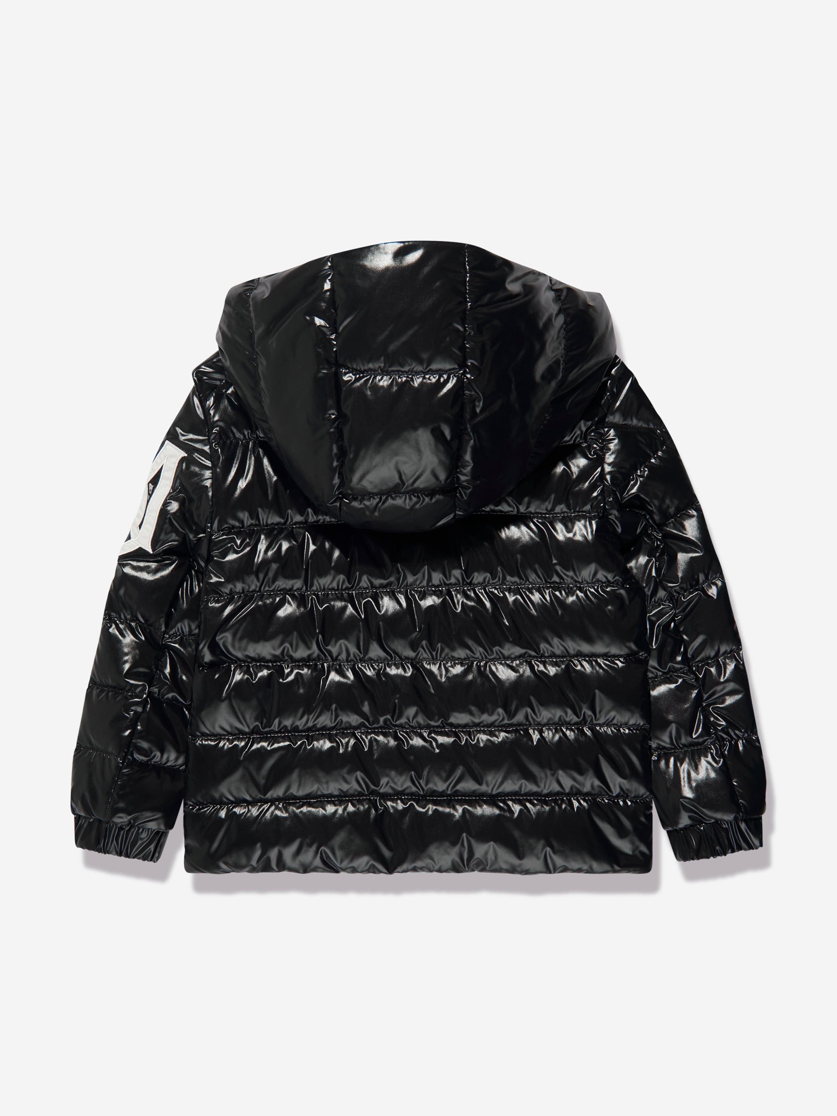 Moncler Enfant Boys Down Padded Saulx Jacket in Black