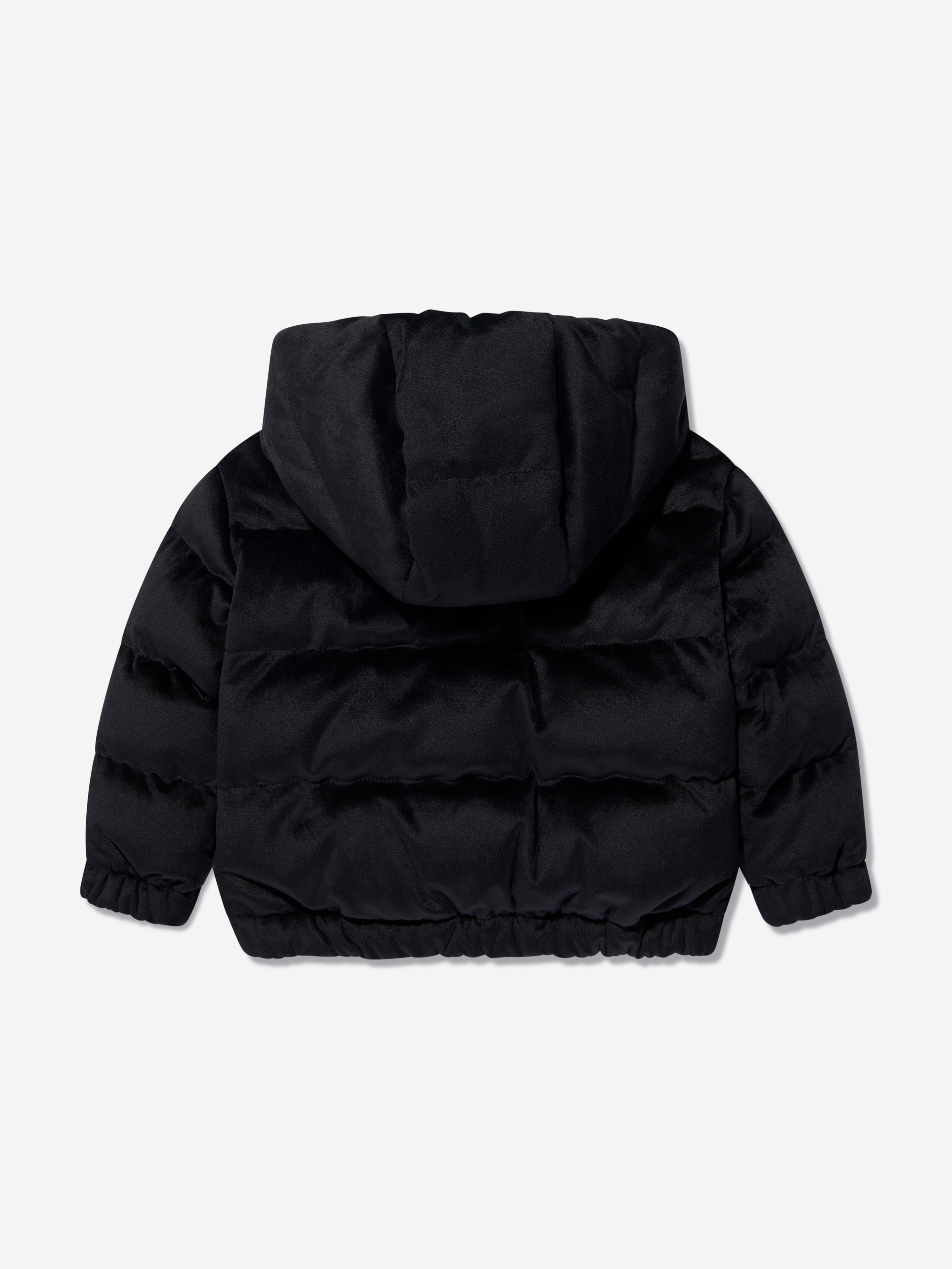 Moncler Enfant Girls Down Padded Daos Jacket in Black