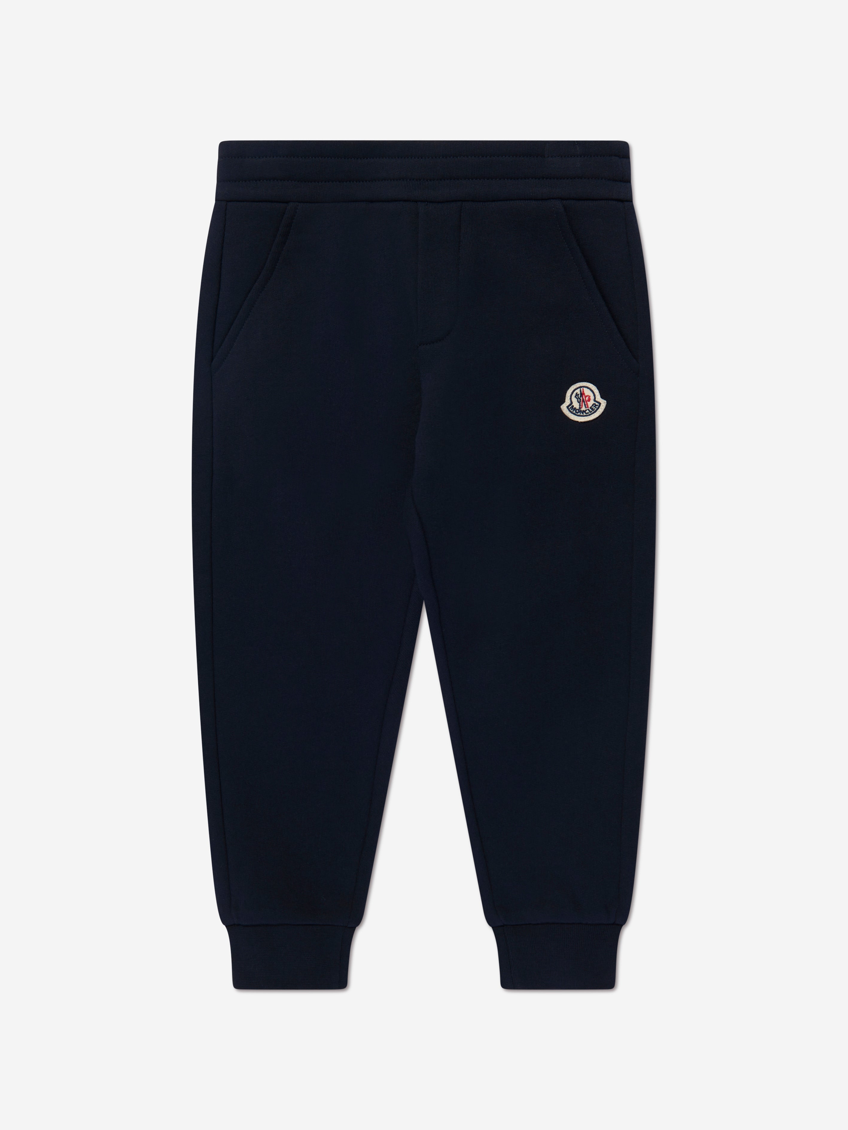 Moncler Enfant Boys Logo Joggers in Navy