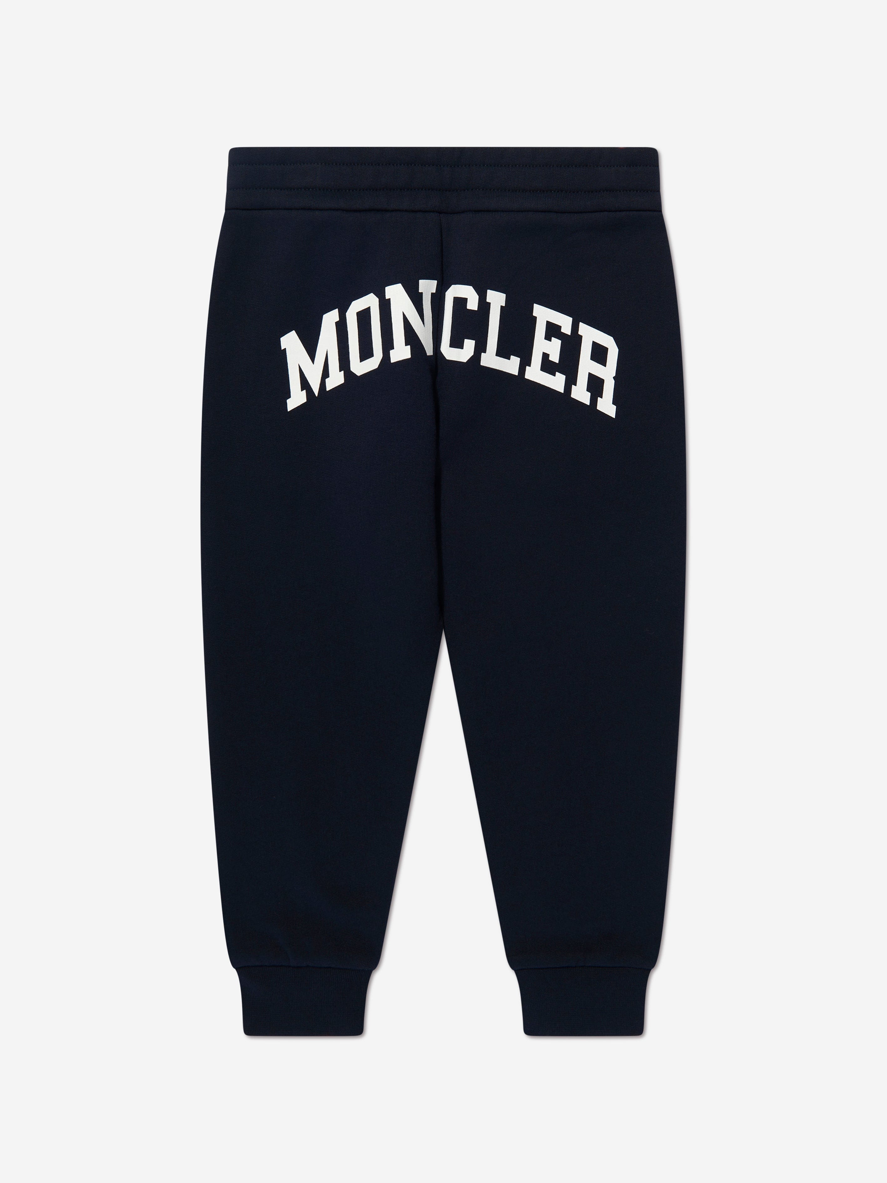 Moncler Enfant Boys Logo Joggers in Navy